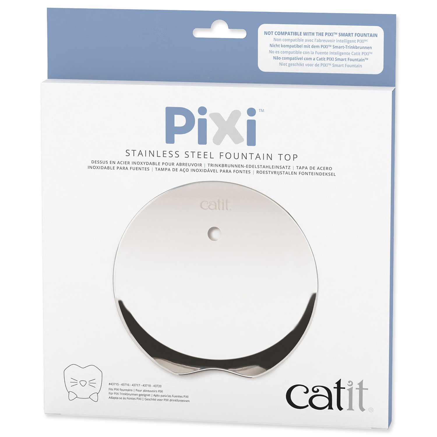 CAT IT Díl Catit vršek nerezový k fontánám Pixi 103-4371*