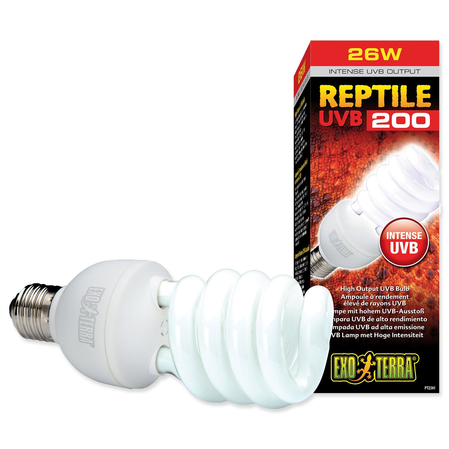 EXOTERRA Žárovka Exo Terra REPTILE UVB 200 25W