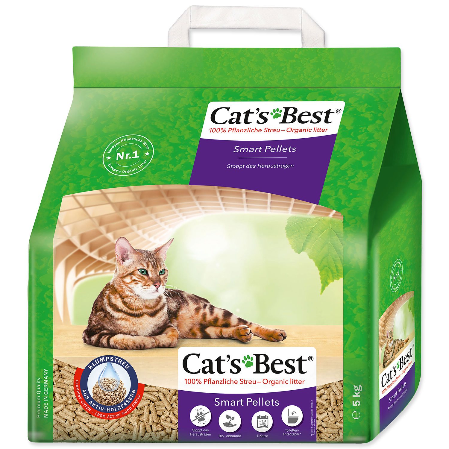 Kočkolit Cats Best Smart Pellets 10l/5kg