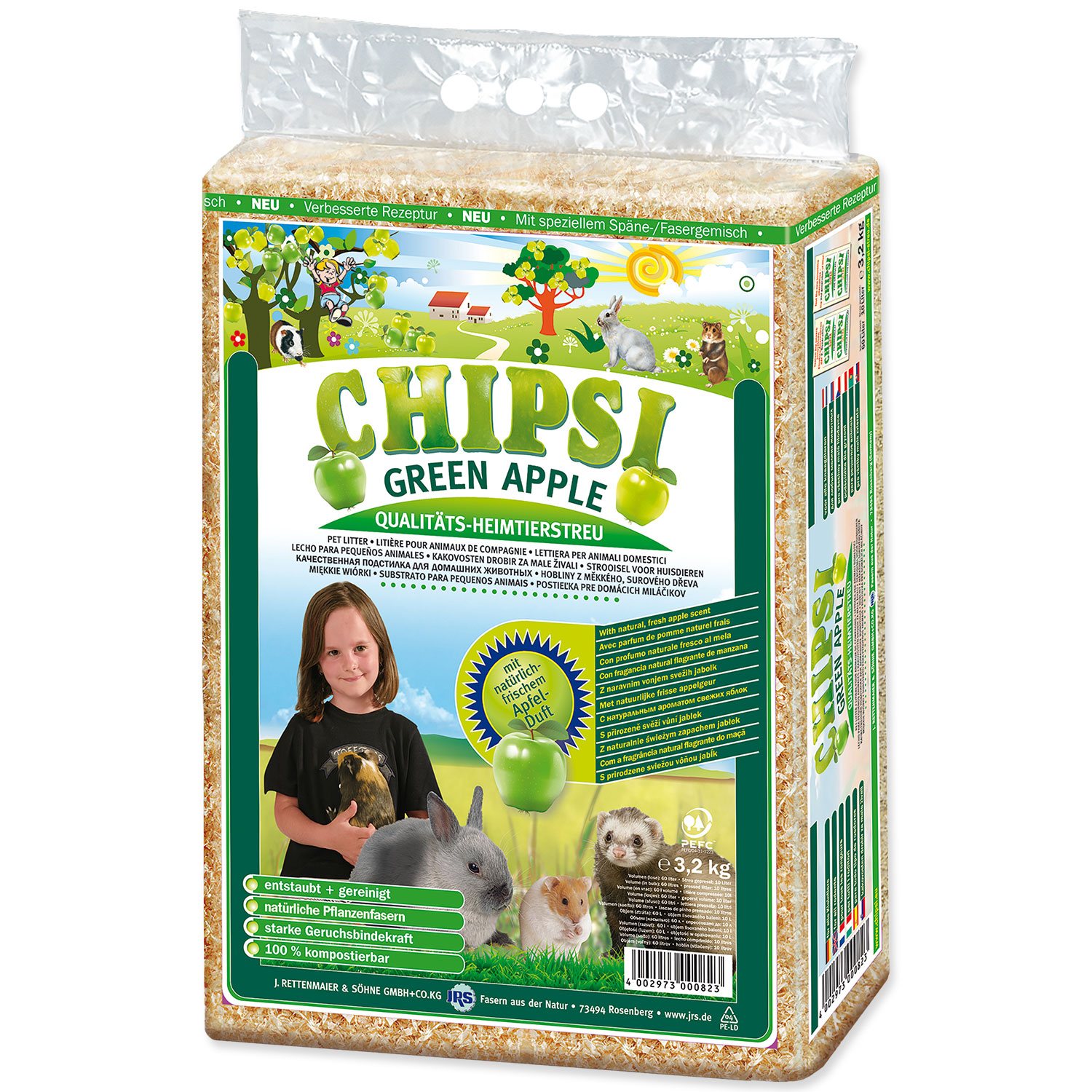 Hobliny Chipsi jablko 60l*3,2kg