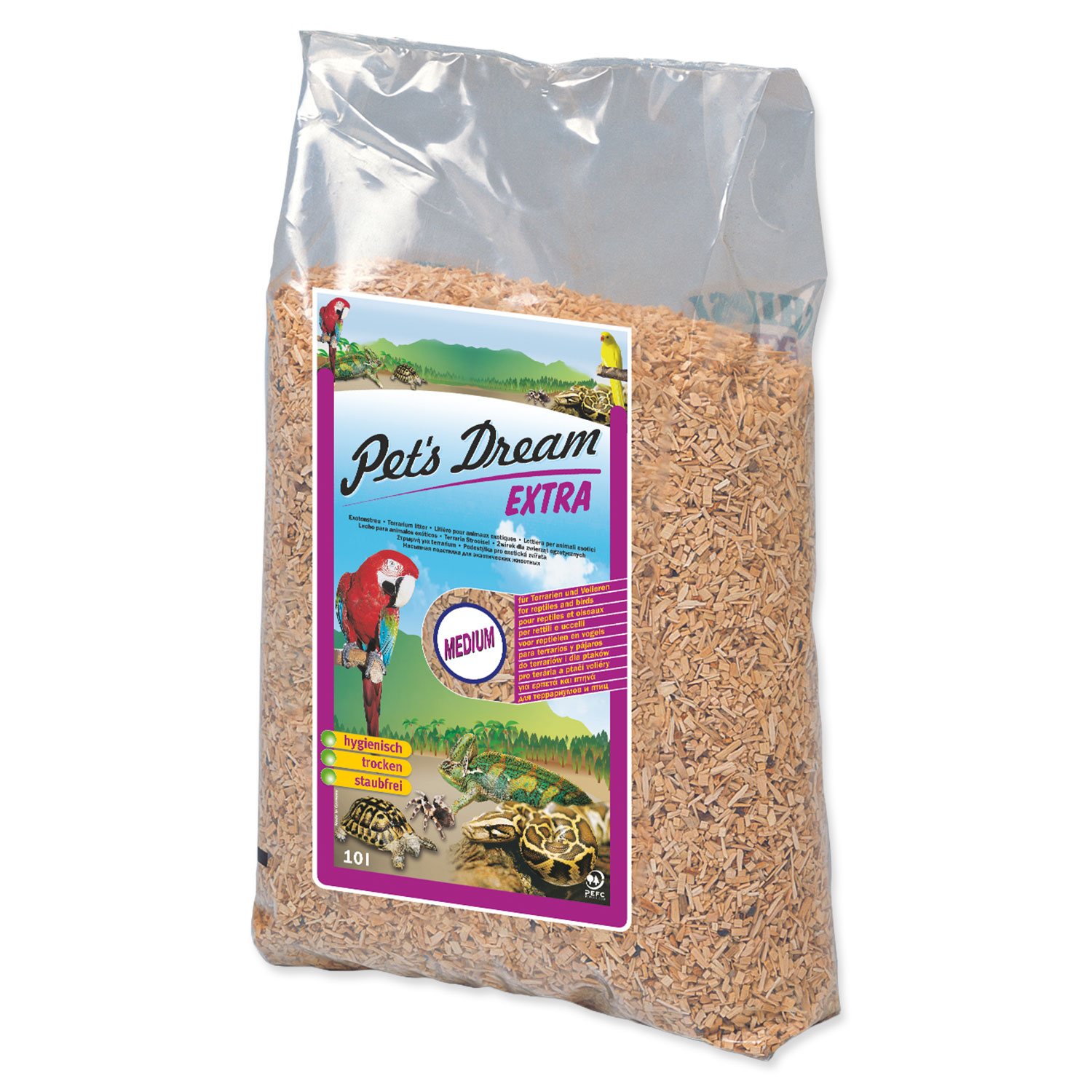 PETS DREAM Granulát Pet´s Dream Extra Medium 10l/2,8kg