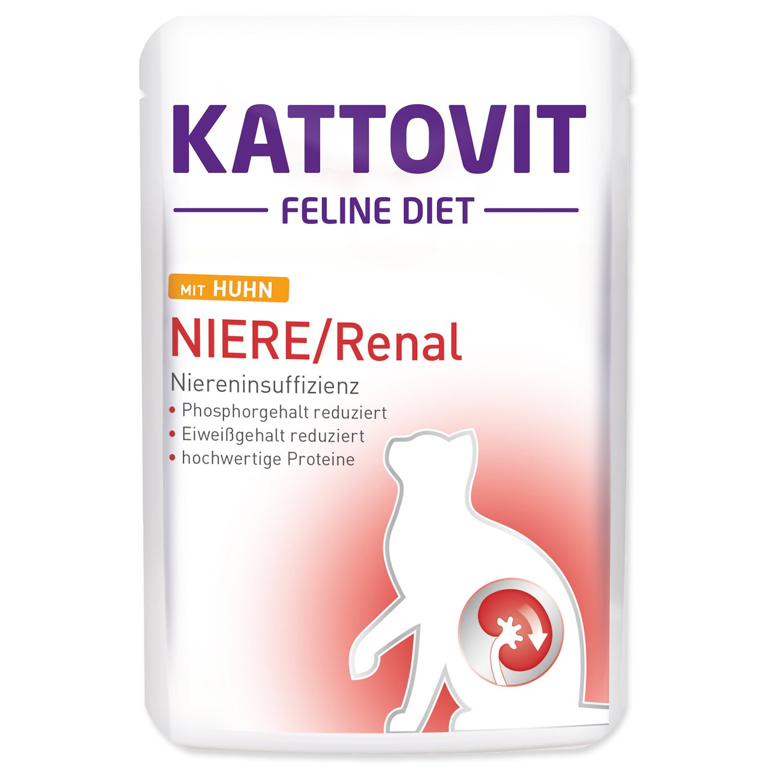 Kapsička Kattovit Niere/Renal kuře 85g