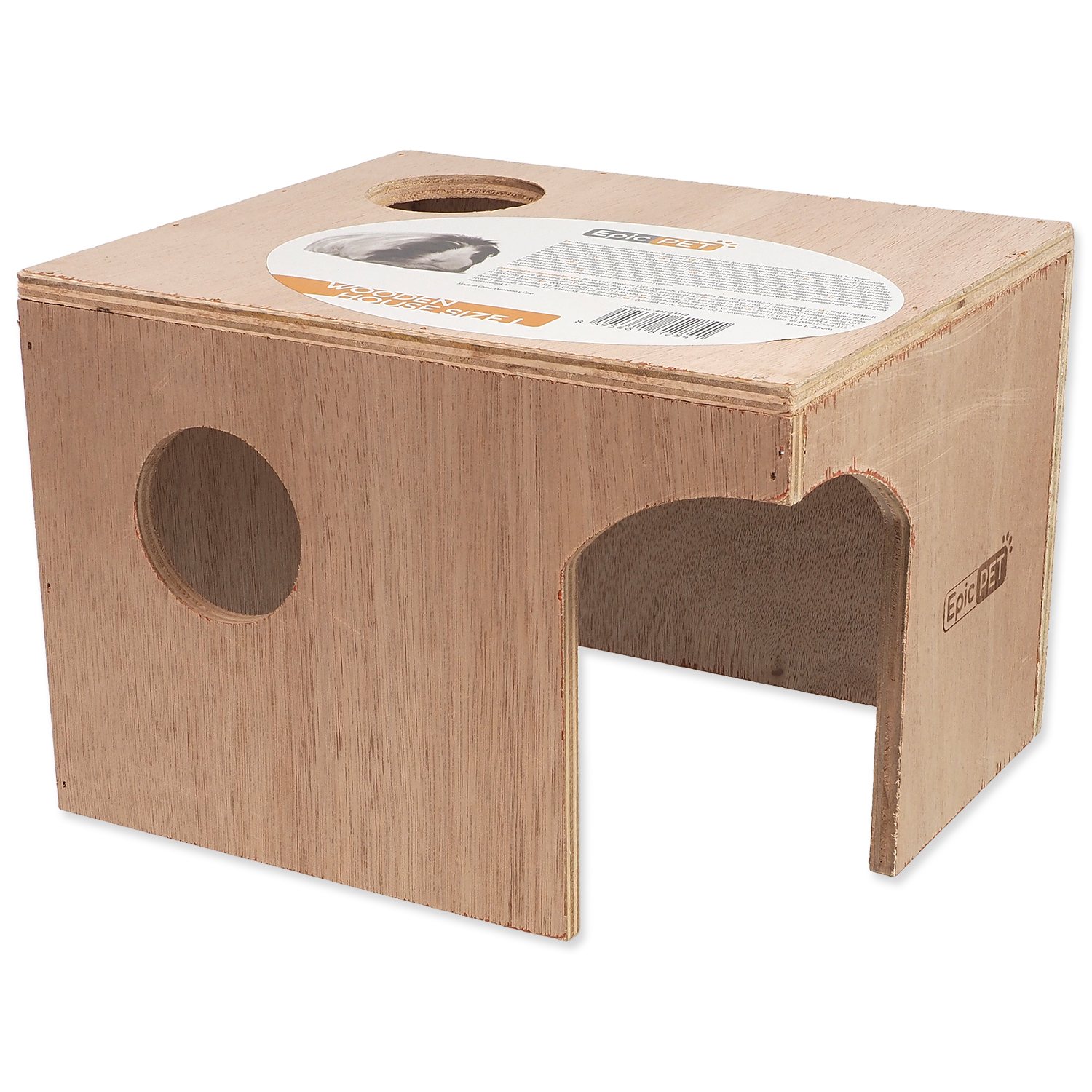 EPICPET Domeček Epic Pet dřevěný L 25cm