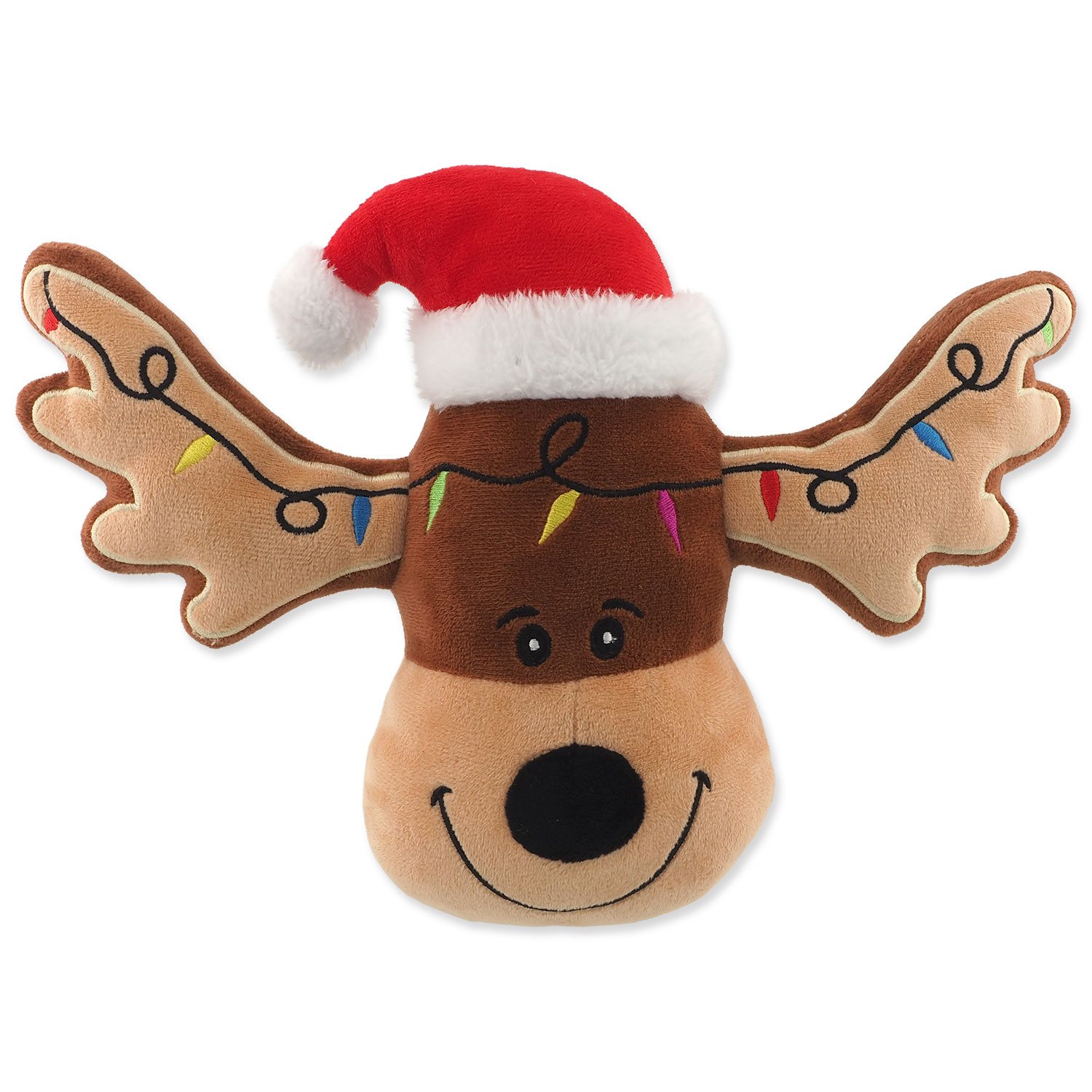Hračka Dog Fantasy Winter Tale Hlava sob plyš pískací 23cm