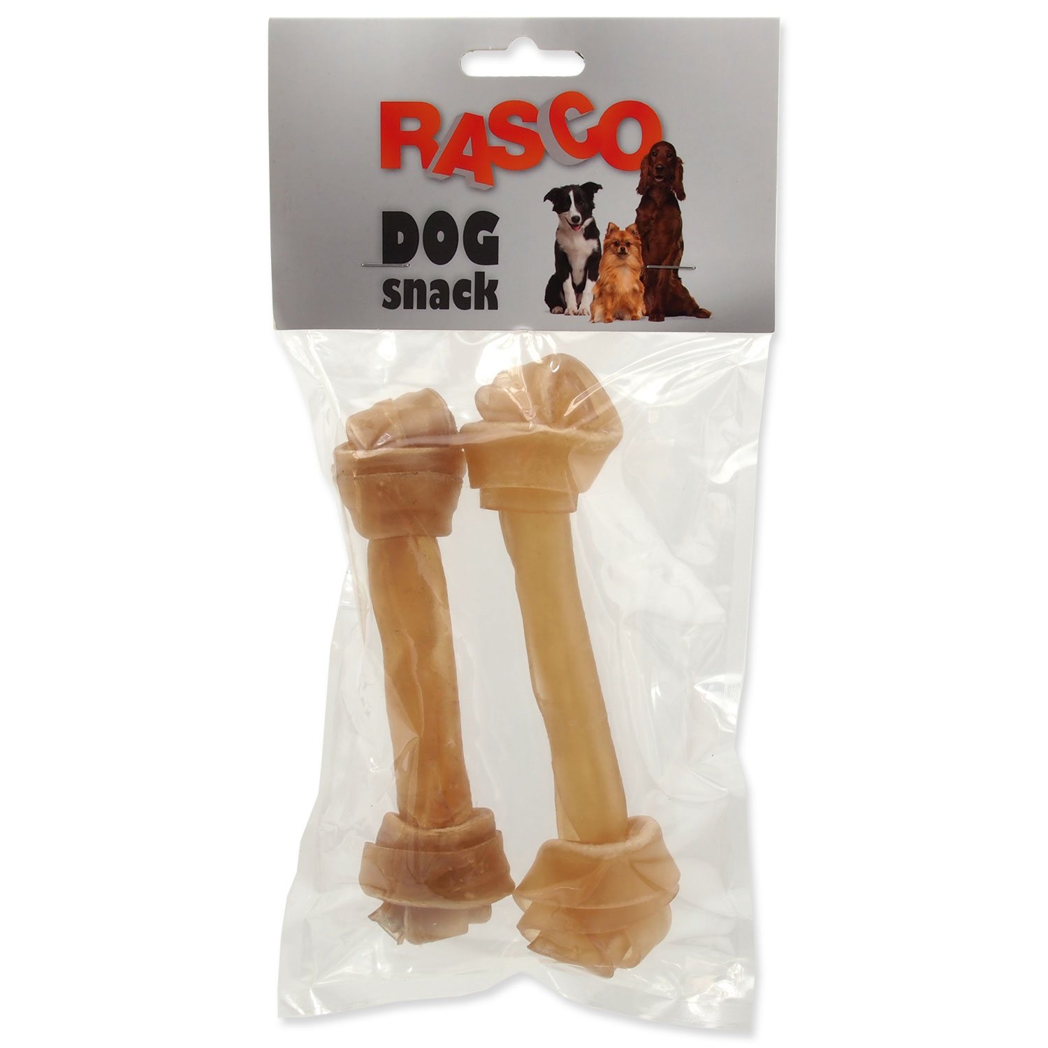 Pochoutka Rasco uzel bůvolí 15 cm 2ks