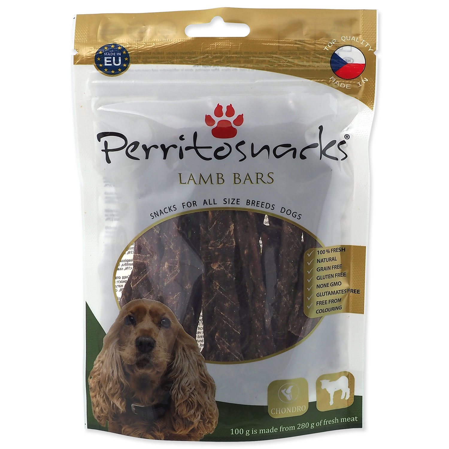 Pochoutka Perrito jehně, tyčinky 100g