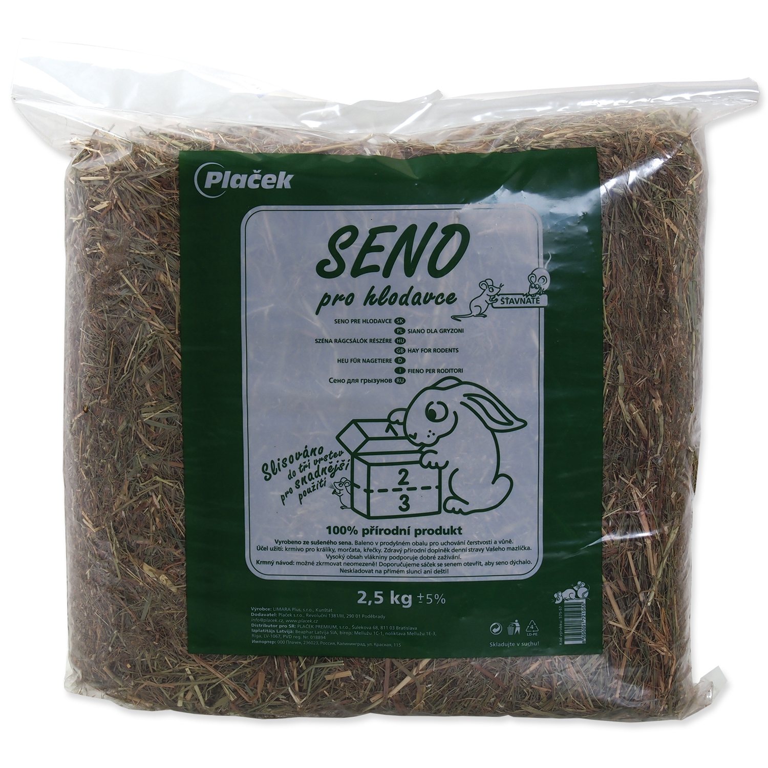 Rasco Seno krmné lisované 2,5kg
