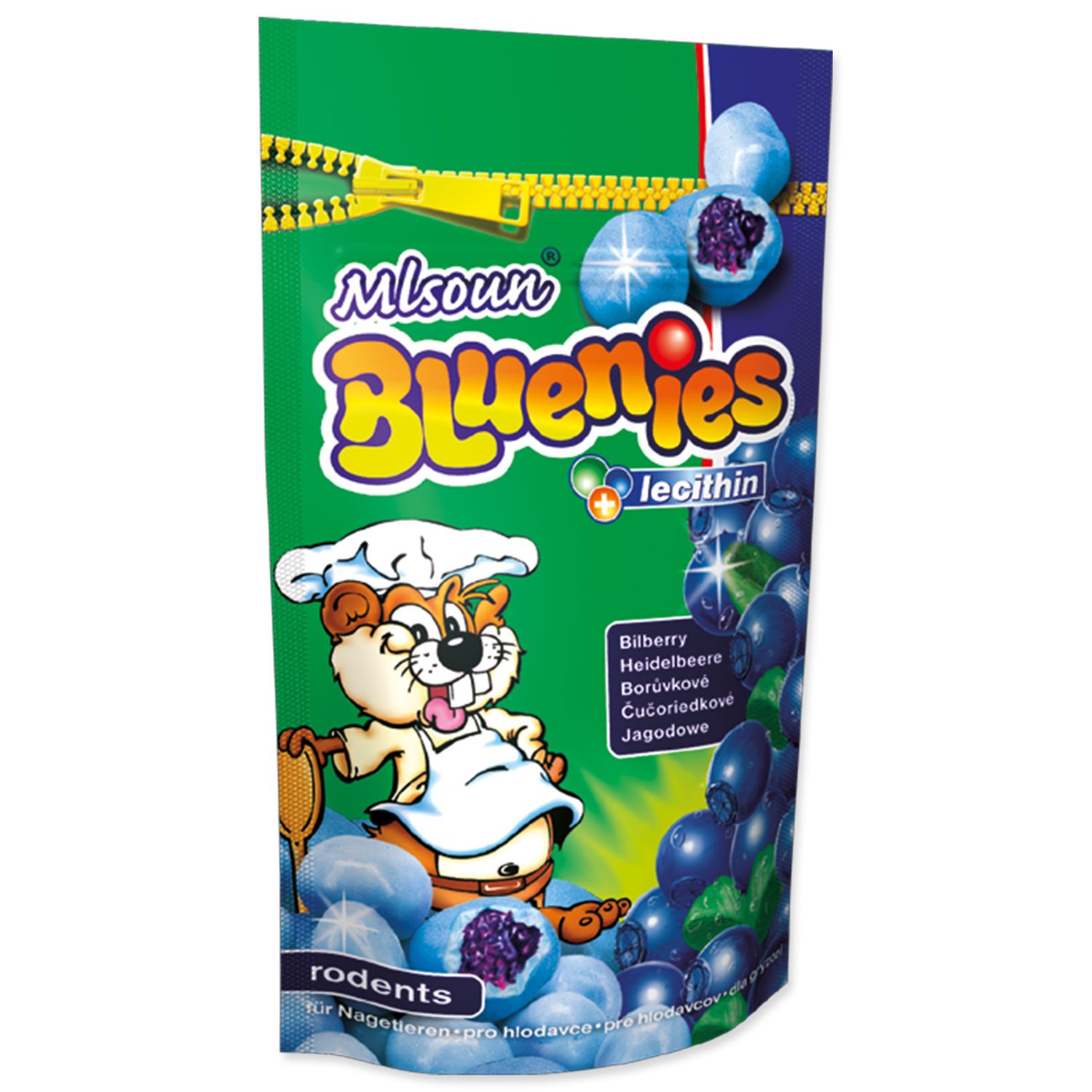 MLSOUN Pochoutka Dafiko Bluenies s borůvkami 50g