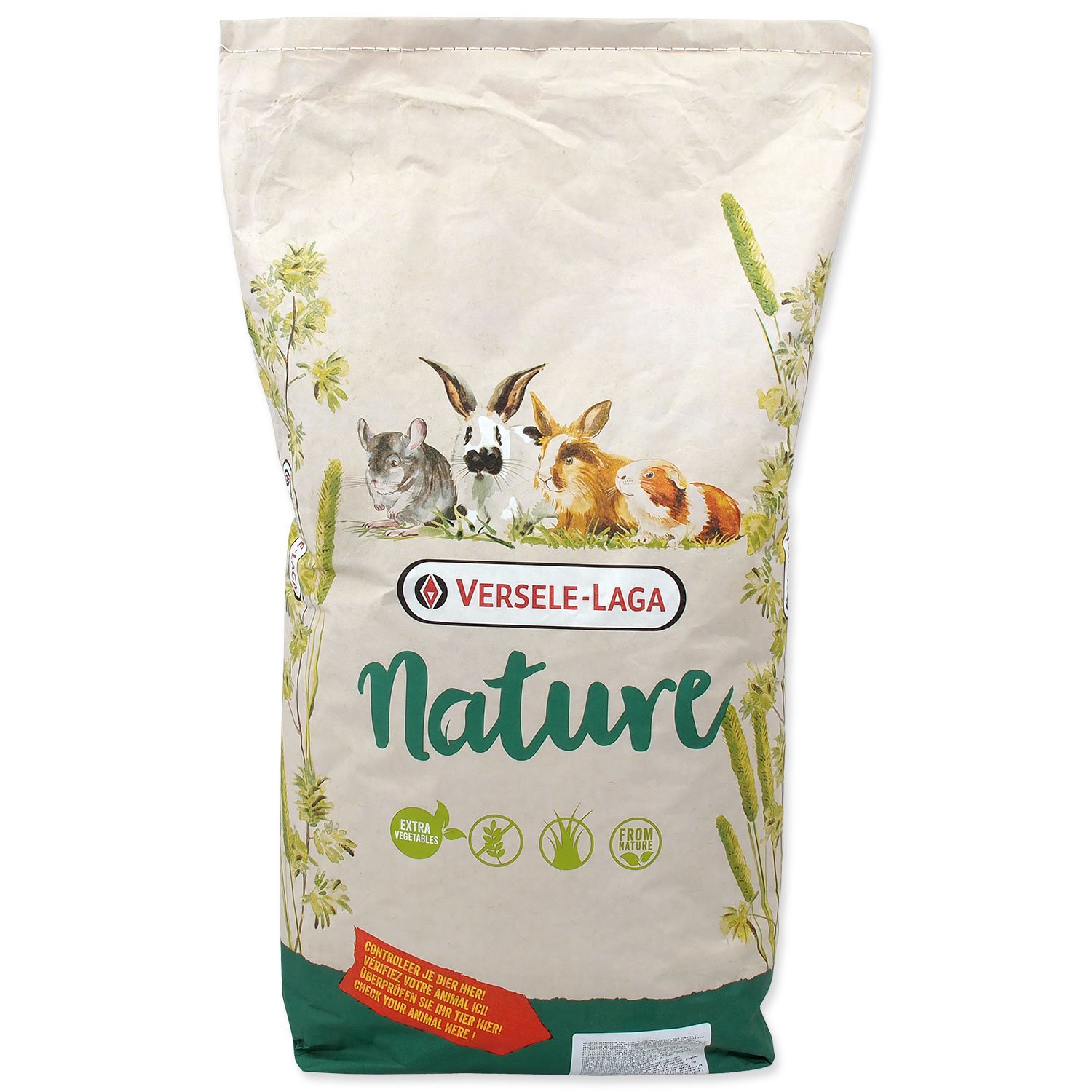 VERSELE LAGA Krmivo Versele-Laga Nature Cuni králík 9kg