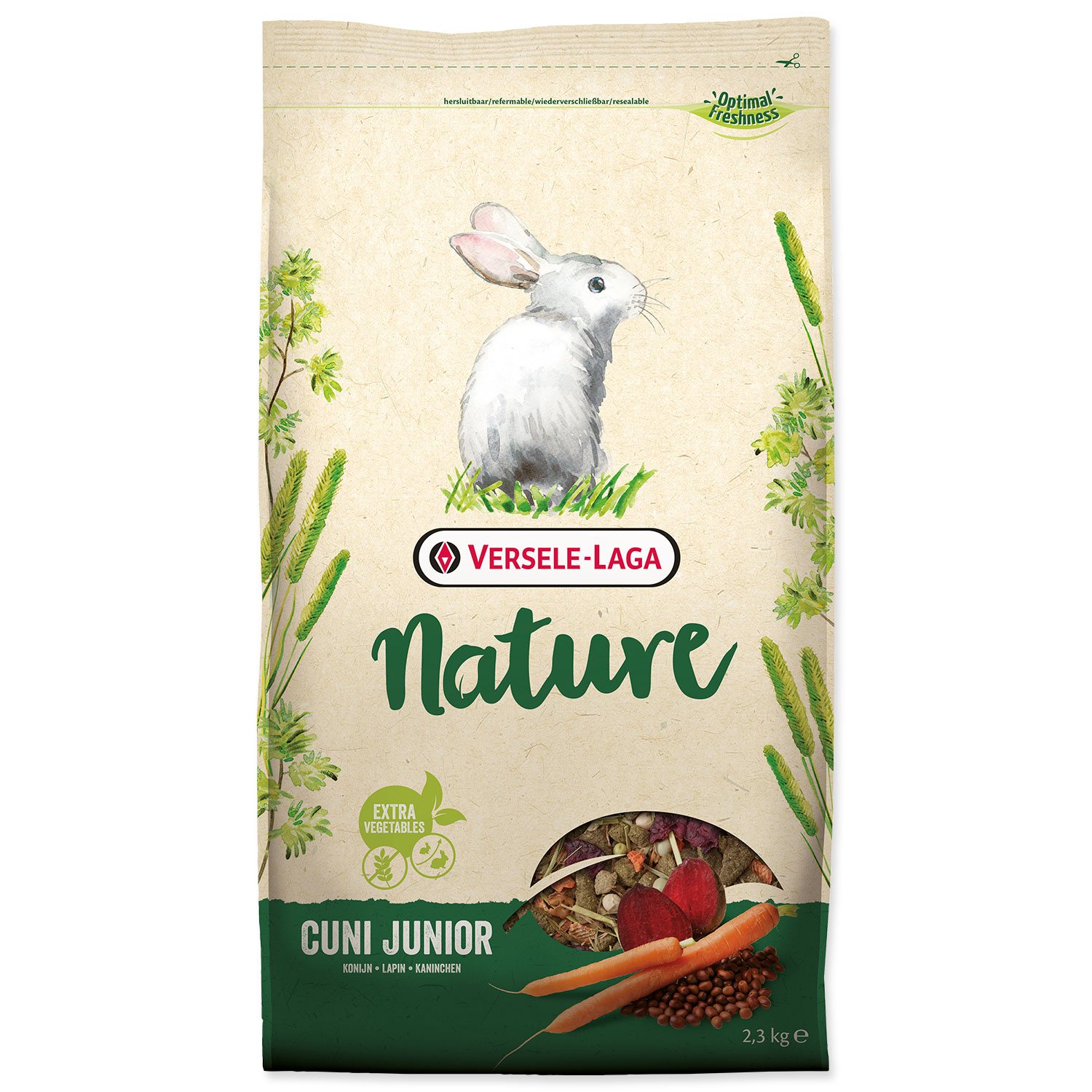 VERSELE LAGA Krmivo Versele-Laga Nature Cuni Junior králík 2,3kg