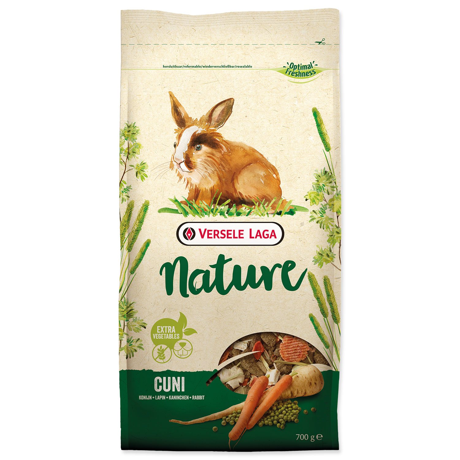 VERSELE LAGA Krmivo Versele-Laga Nature Cuni králík 700g