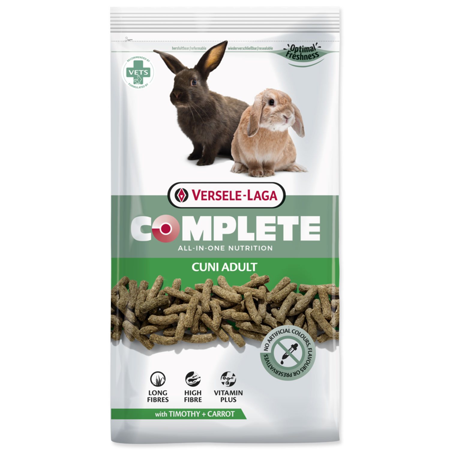 VERSELE LAGA Krmivo Versele-Laga Complete  pro dospělé (zakrslé) králíky 3kg