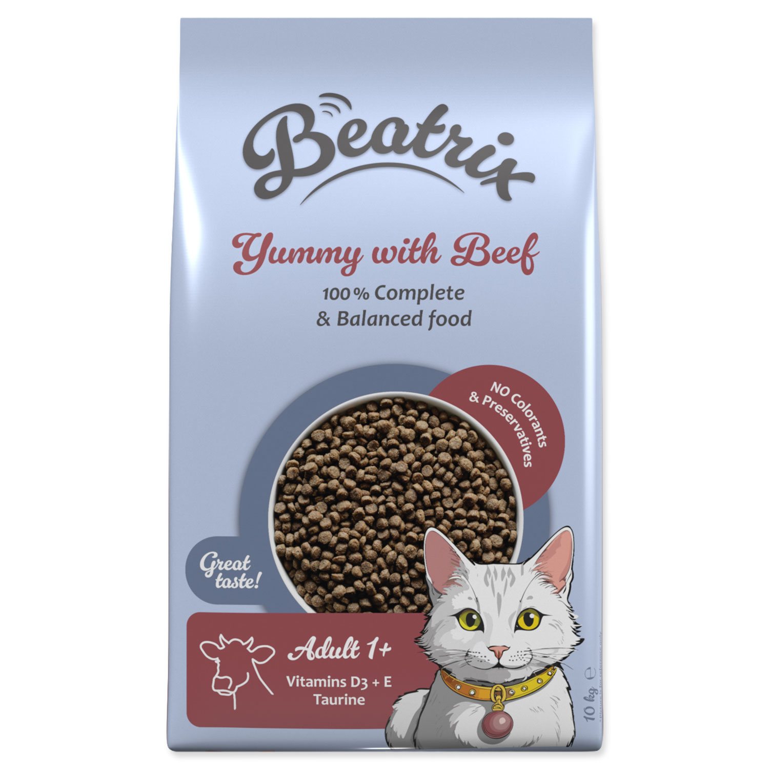 Krmivo Beatrix Adult s hovězím 10kg