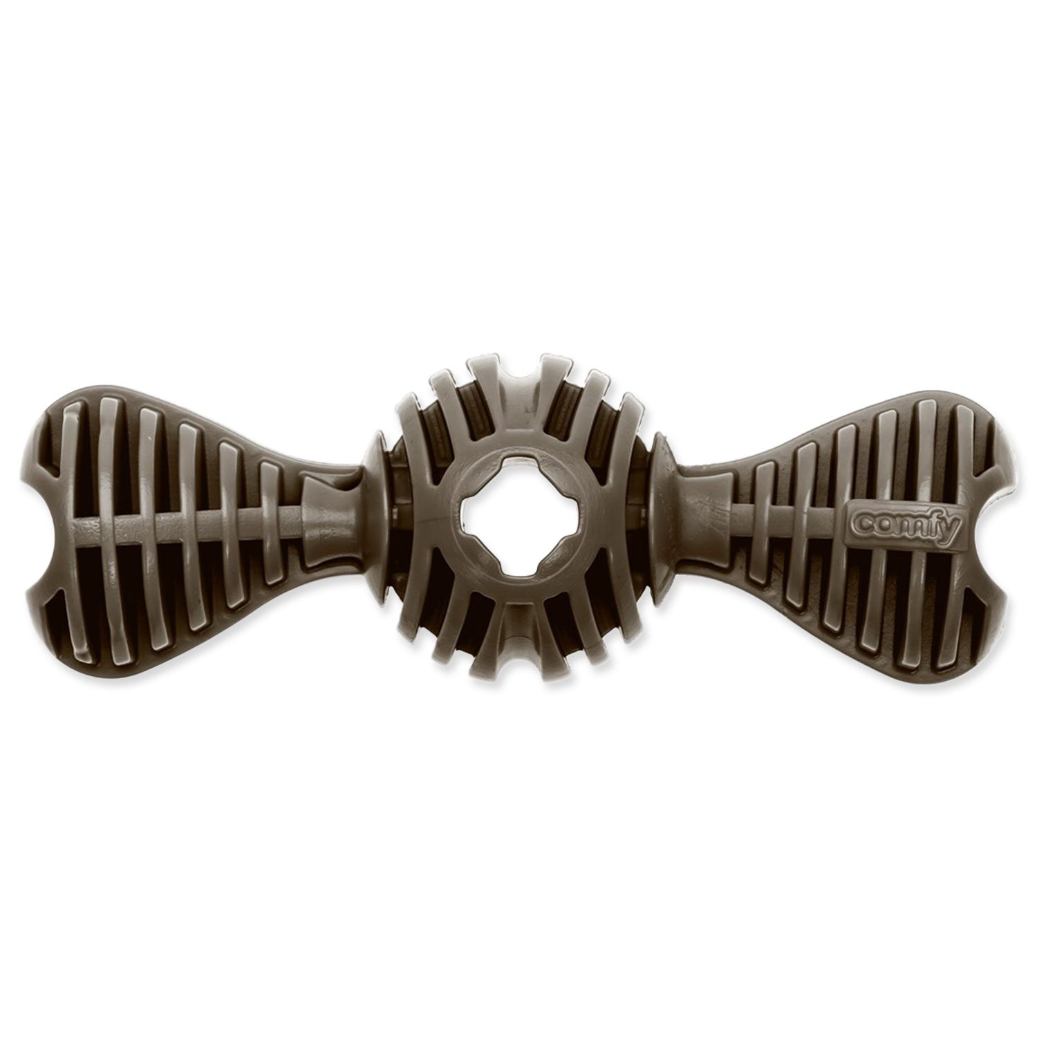 COMFY Hračka Ecomfy Olive Eco Dental bonbón, plastová zelená 15,5cm