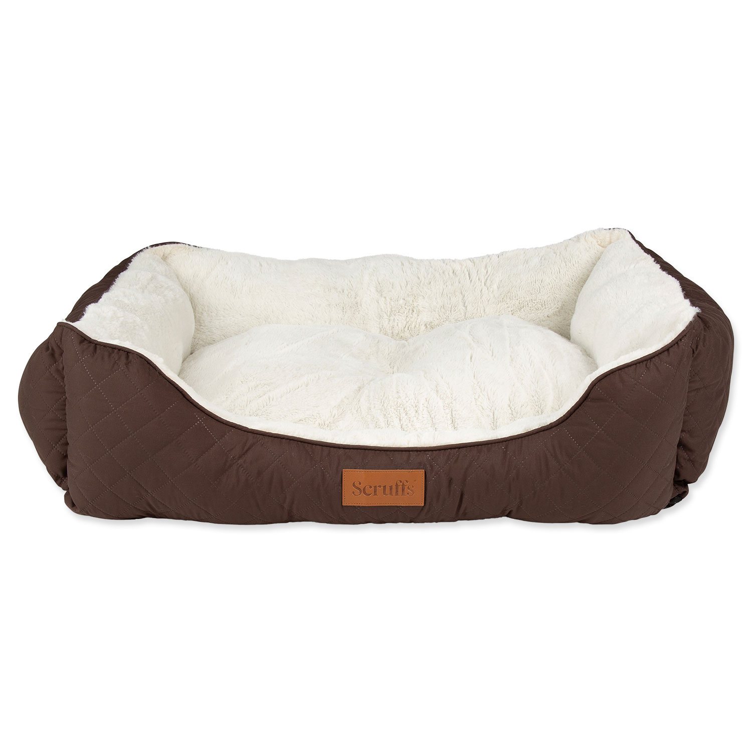Pelech Scruffs Wilton Box Bed hnědý XL 90x70cm