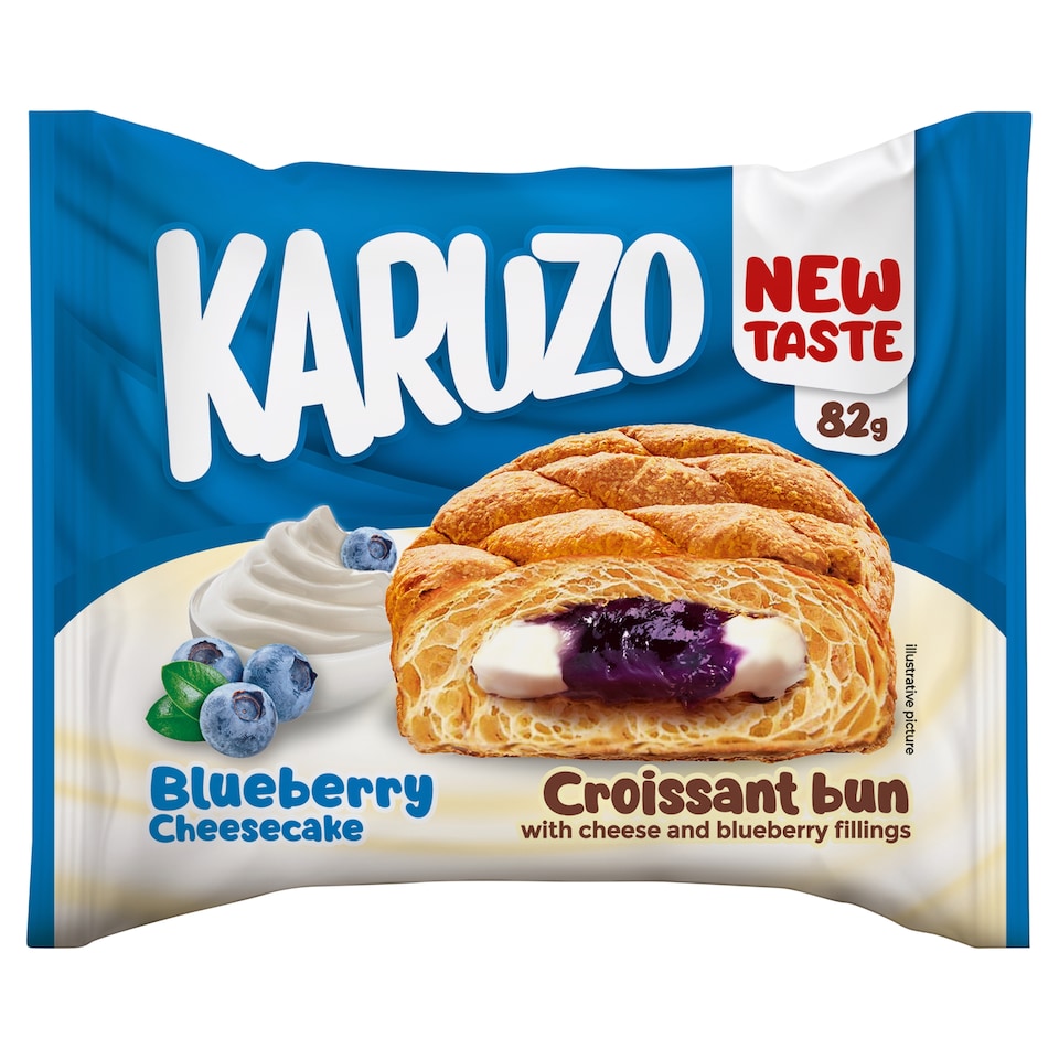 Karuzo Blueberry Cheesecake croissant 82 g