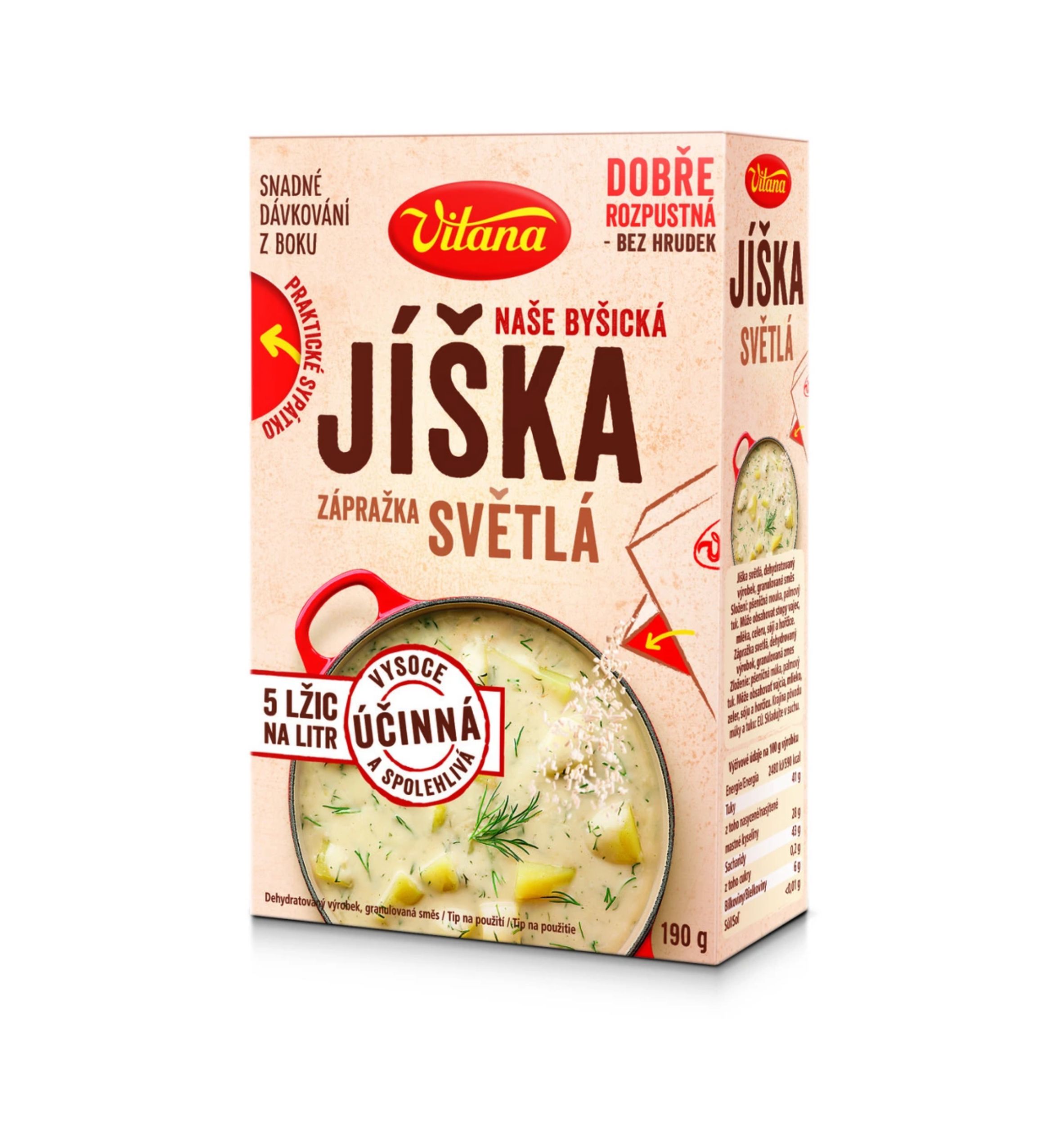 Vitana Jíška Světlá 190 g