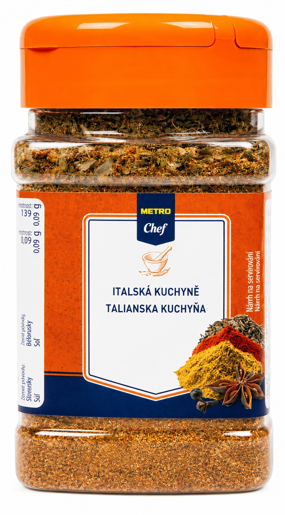 Metro Chef Italské bylinky 170 g