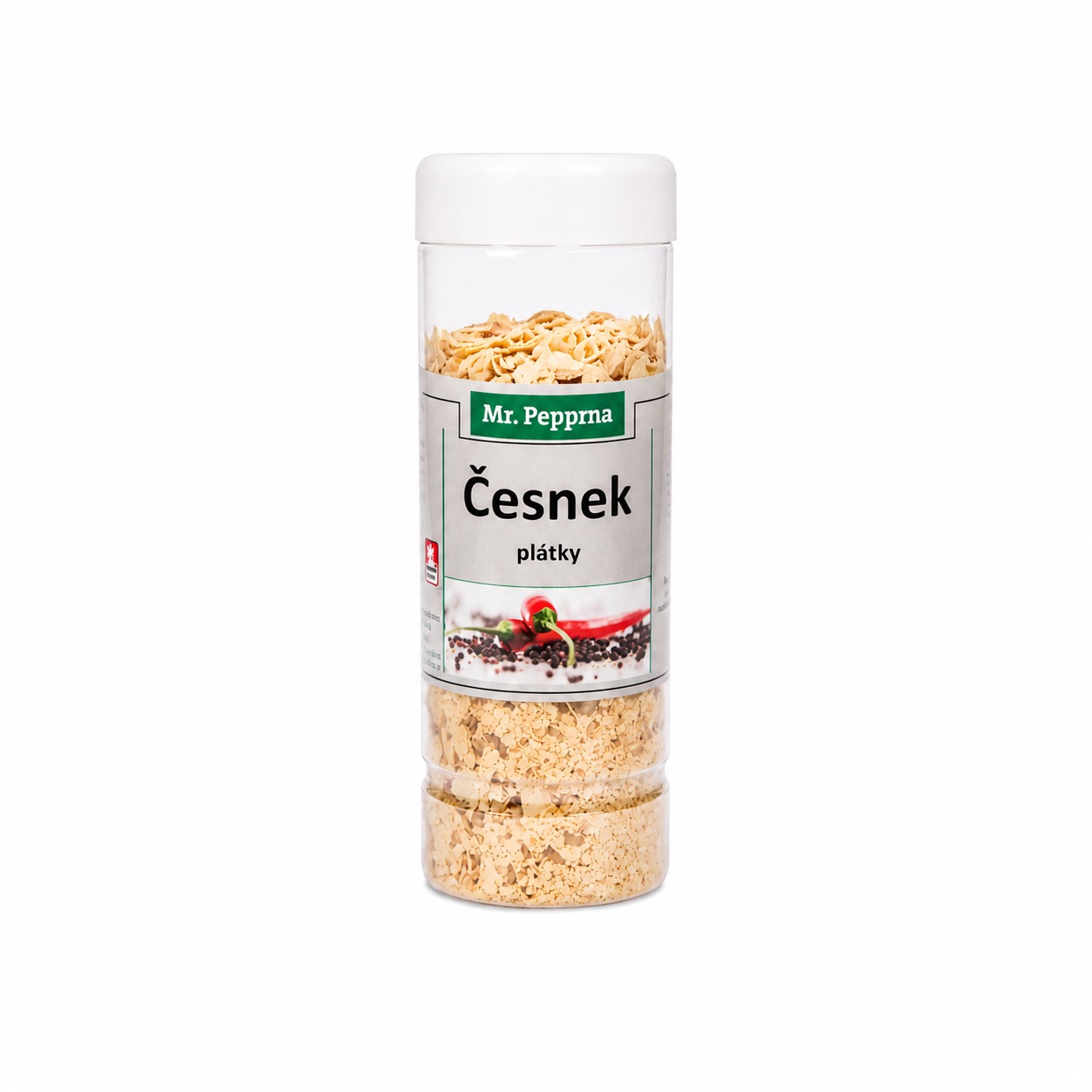 Mr. Pepprna Mr. Pepperna Česnek plátky 320 g