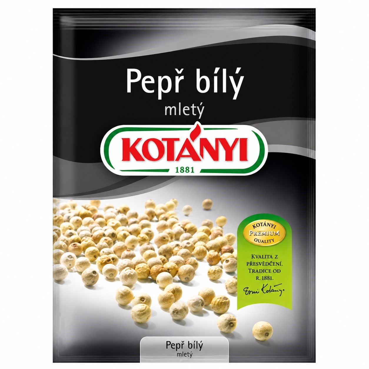 Kotányi Pepř bílý mletý 5 × 20 g