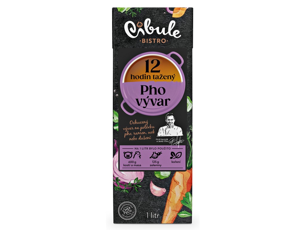 Cibule Bistro Pho vývar 1 l
