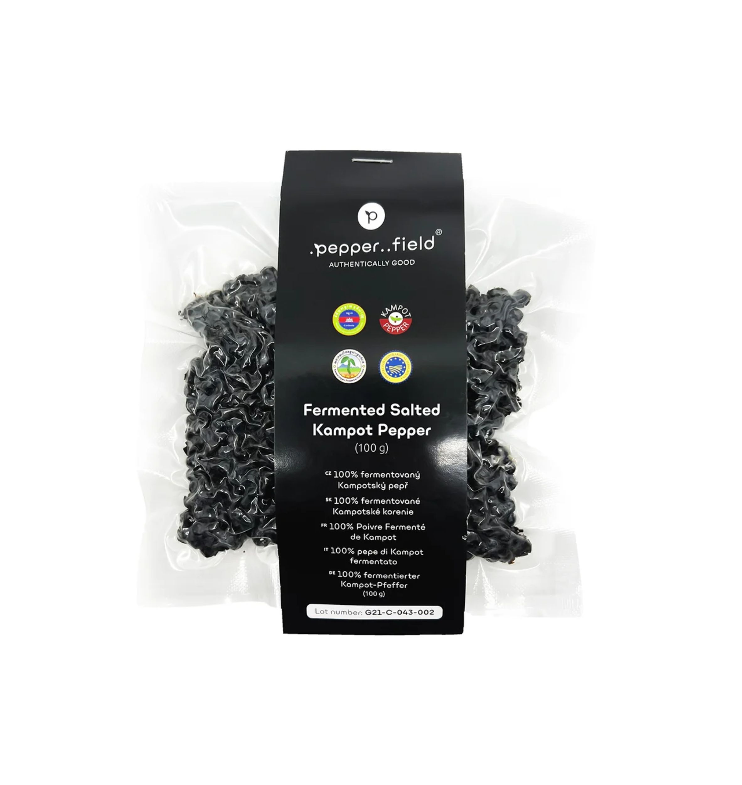 Pepper Field Fermented Kampotský pepř 100 g