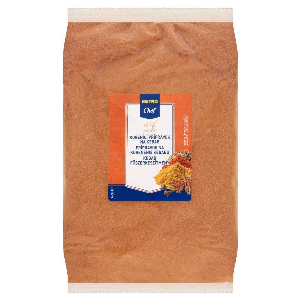 Metro Chef Kebab koření 1330 g