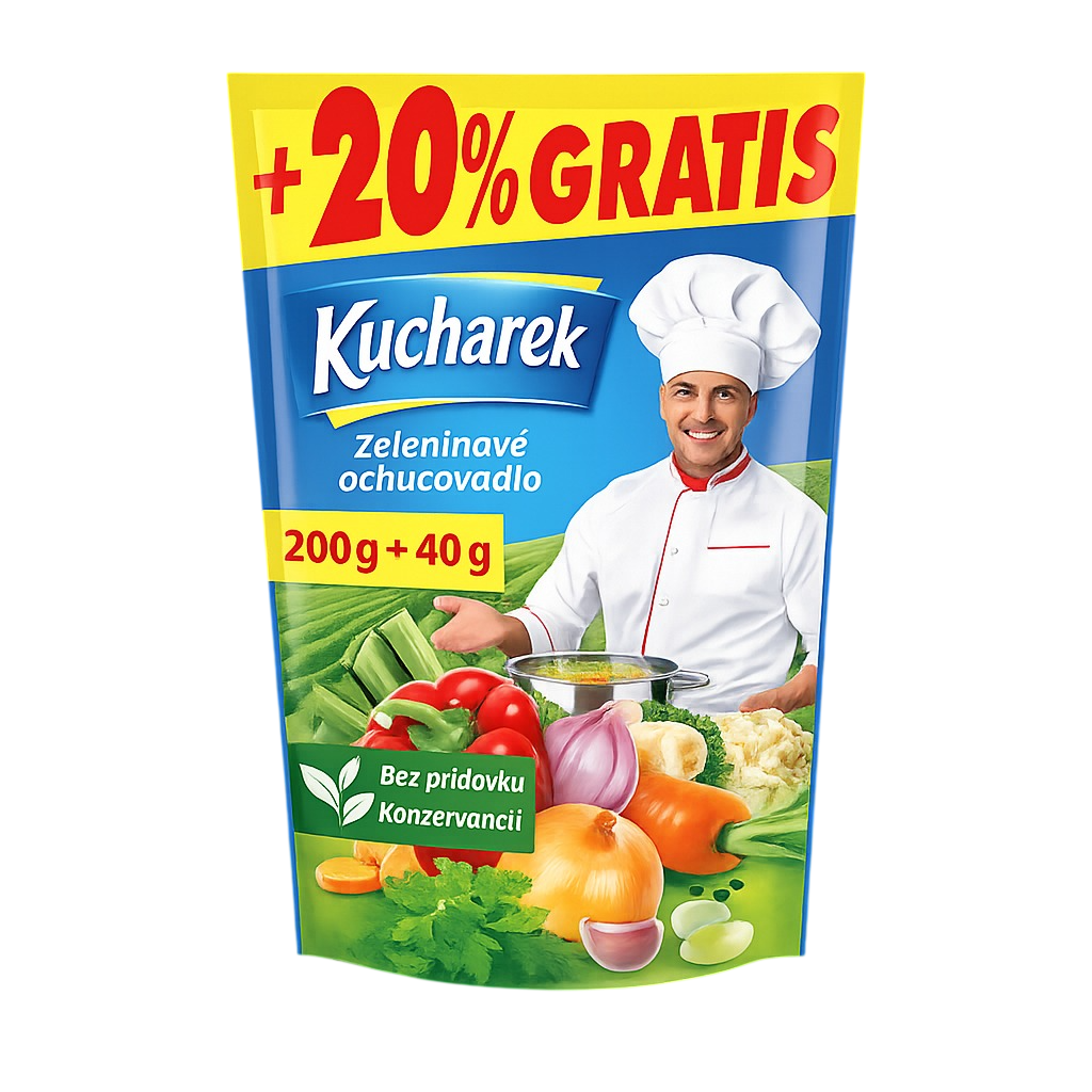 Kucharek Ochucovadlo 4×240 g