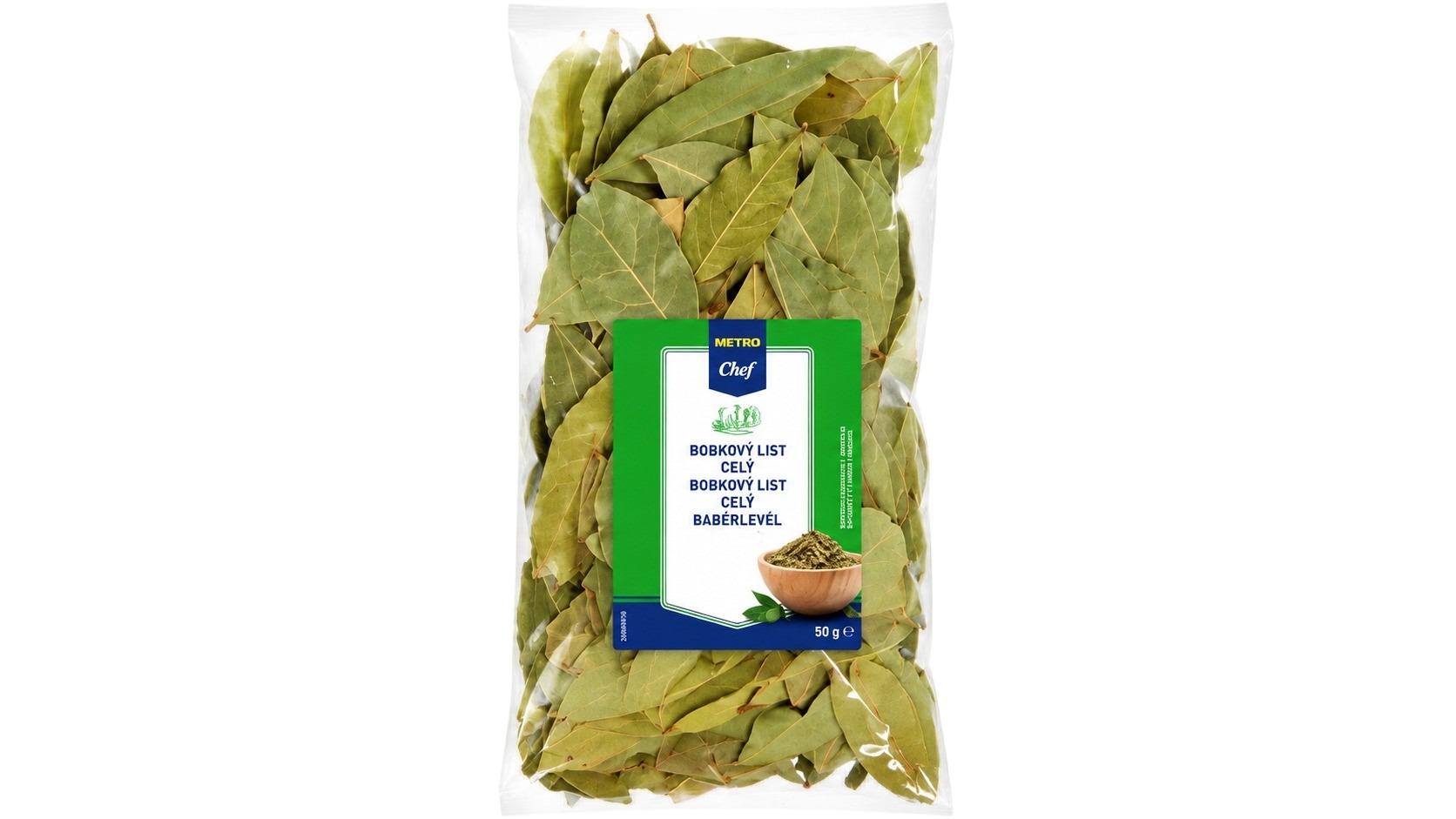 Metro Chef Bobkový list celý 70 g