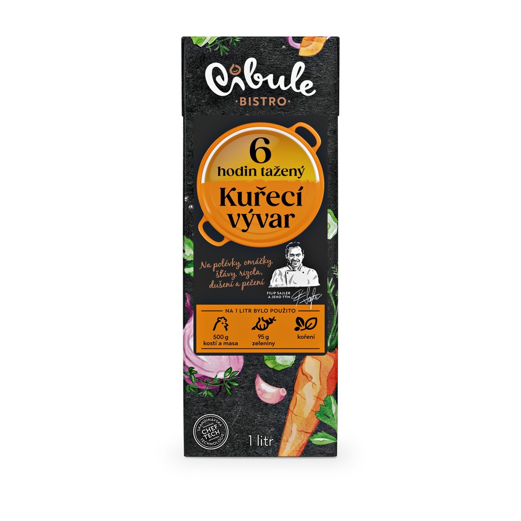 Cibule Bistro kuřecí vývar 1 l