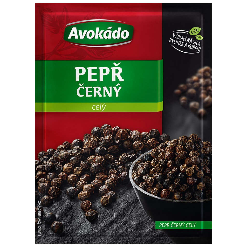Avokádo Pepř černý celý 5 × 20 g
