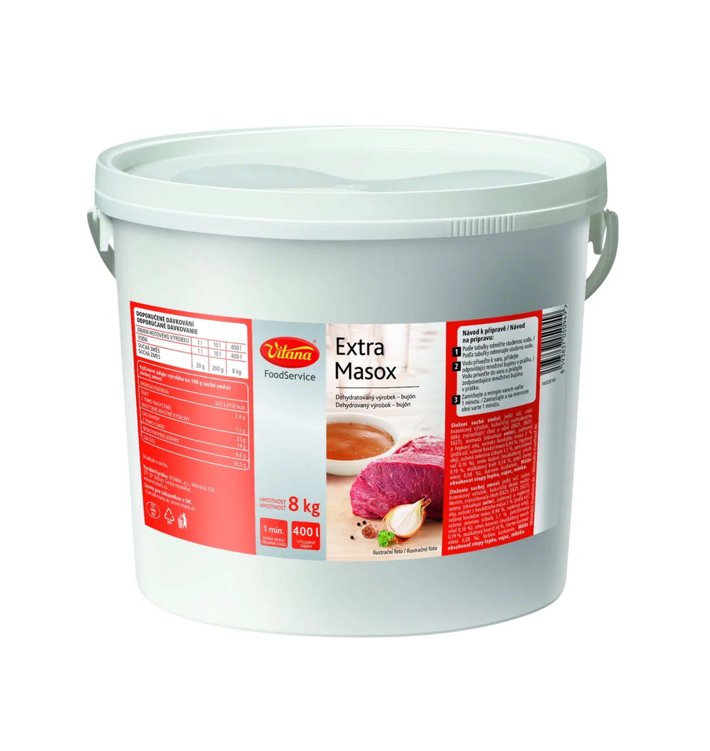 Vitana Masox Extra bujón 8 kg