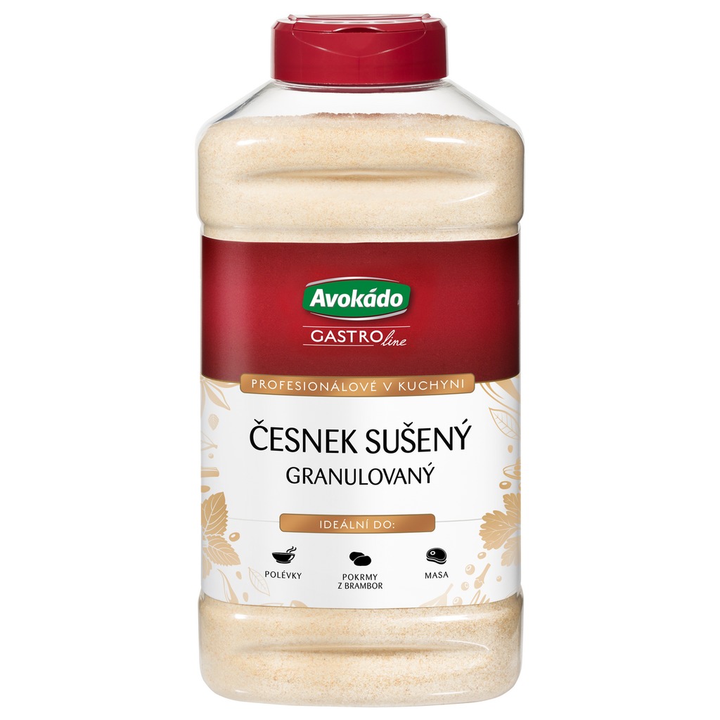 Avokádo Česnek sušený granulovaný 1050 g