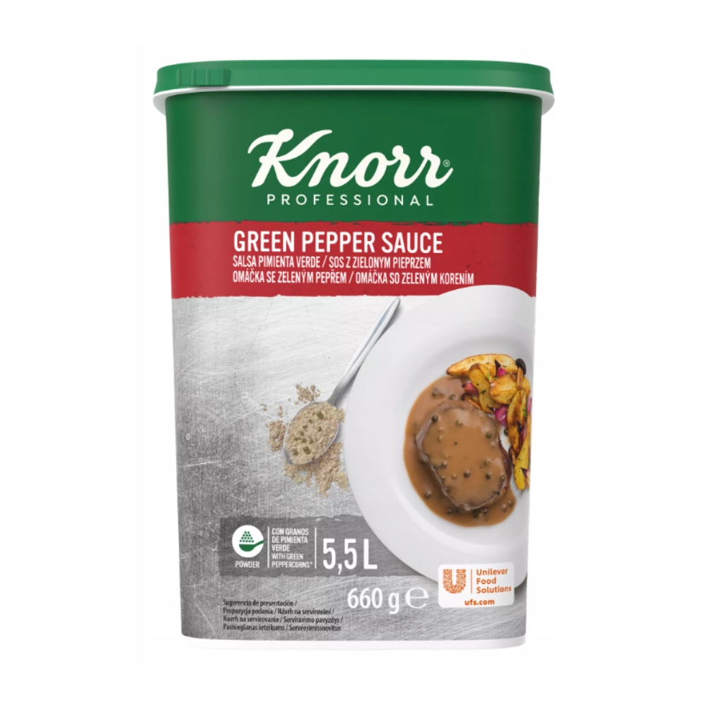 Knorr omáčka se zeleným pepřem 660 g