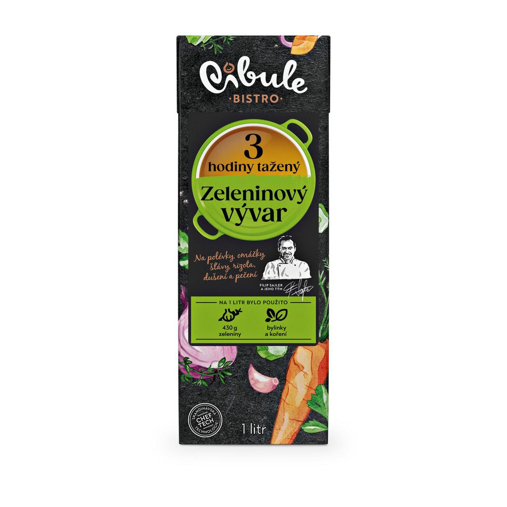 Cibule Bistro Zeleninový vývar 1 l