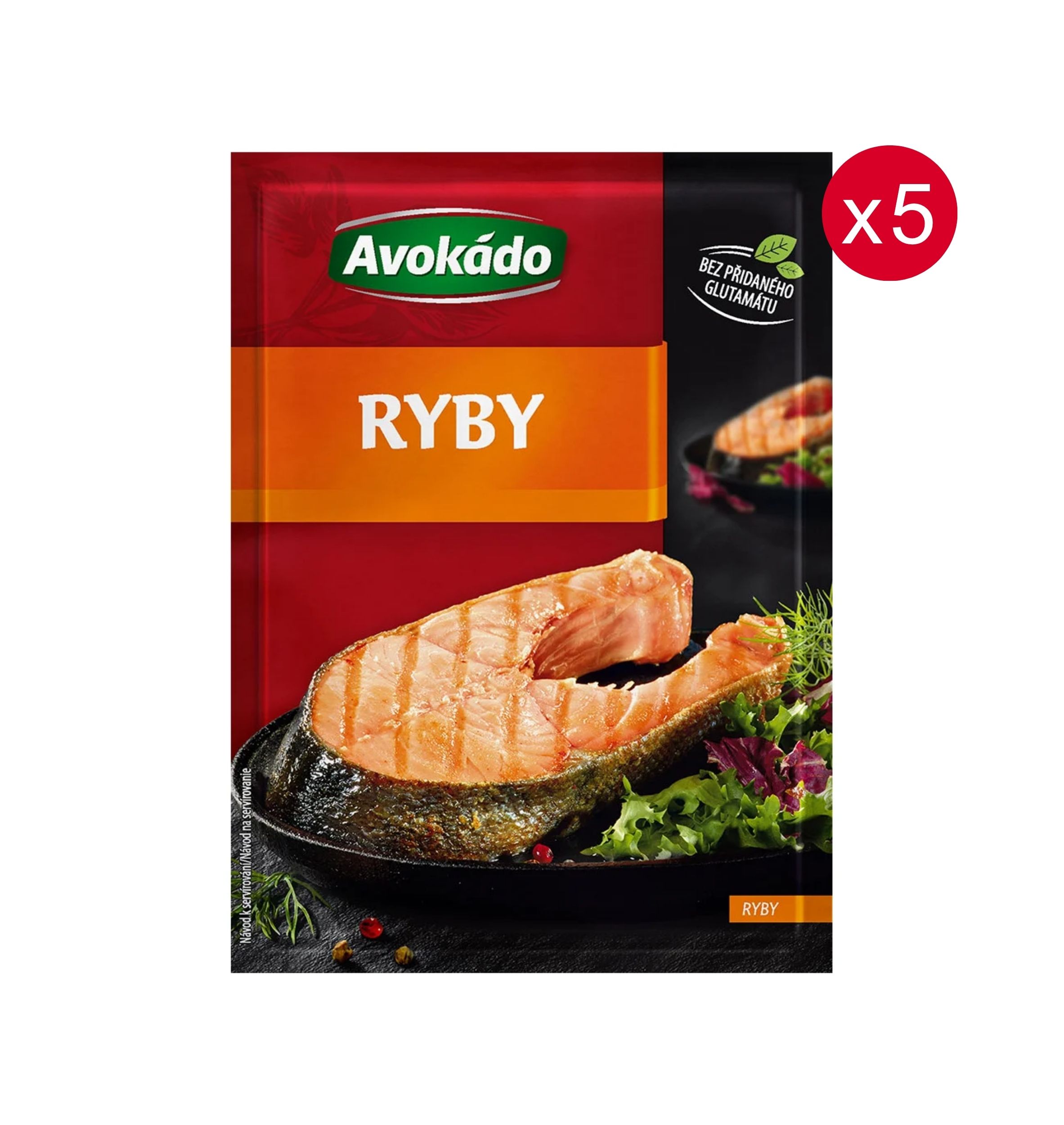 Avokádo Koření na ryby 5 × 30 g