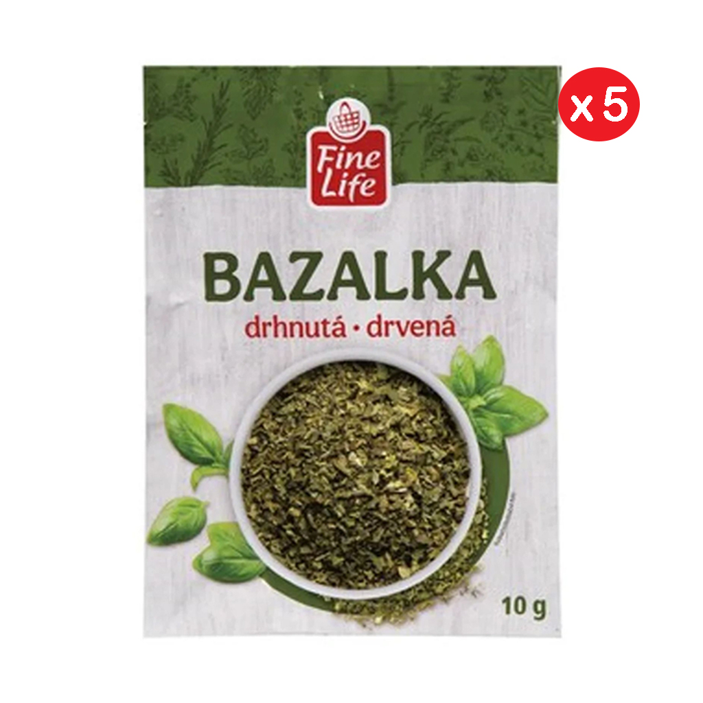 Fine Life Bazalka 5 × 10 g