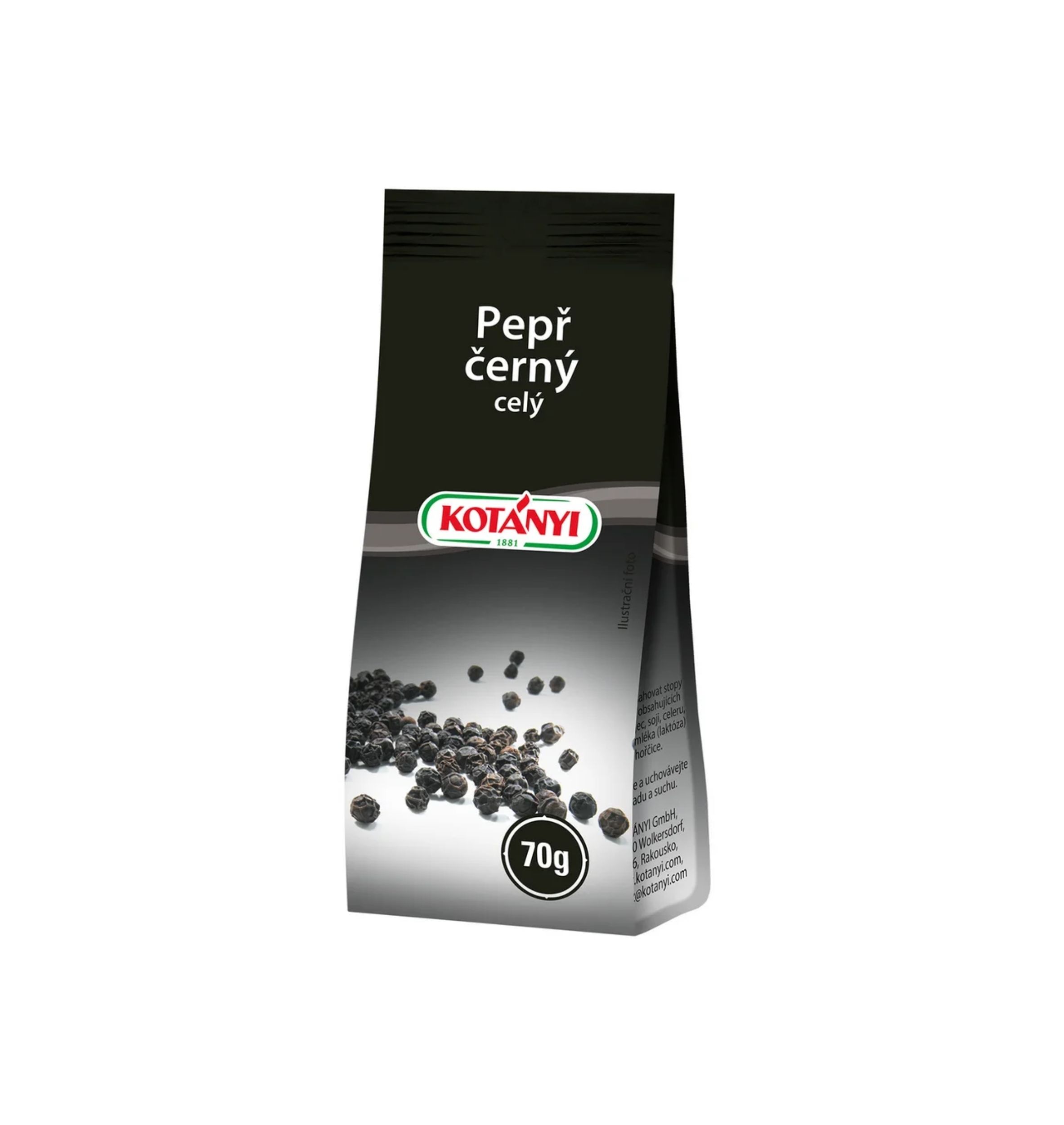 Kotányi Pepř černý celý 70 g