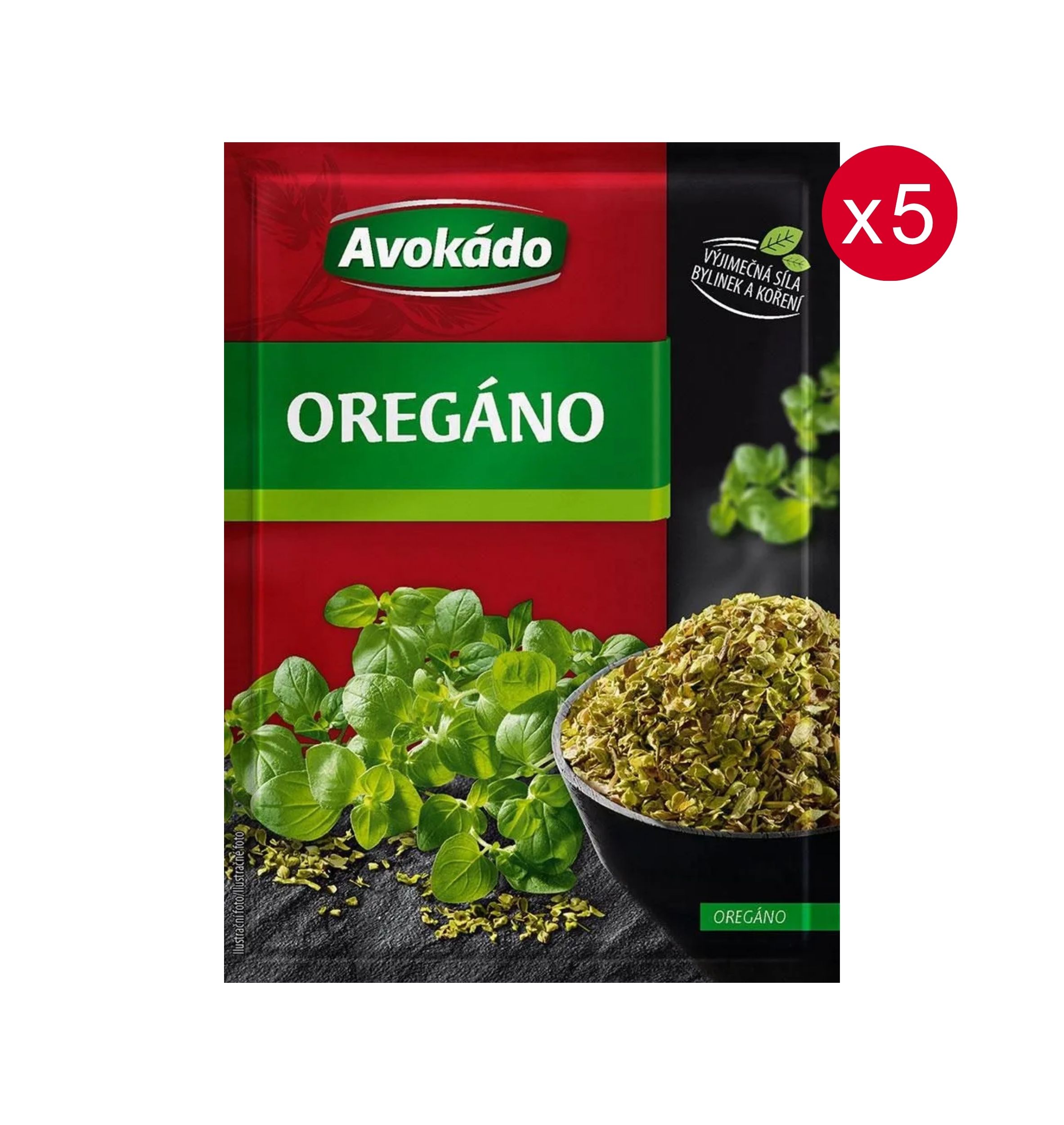 Avokádo Oregano sušené 5 × 5 g