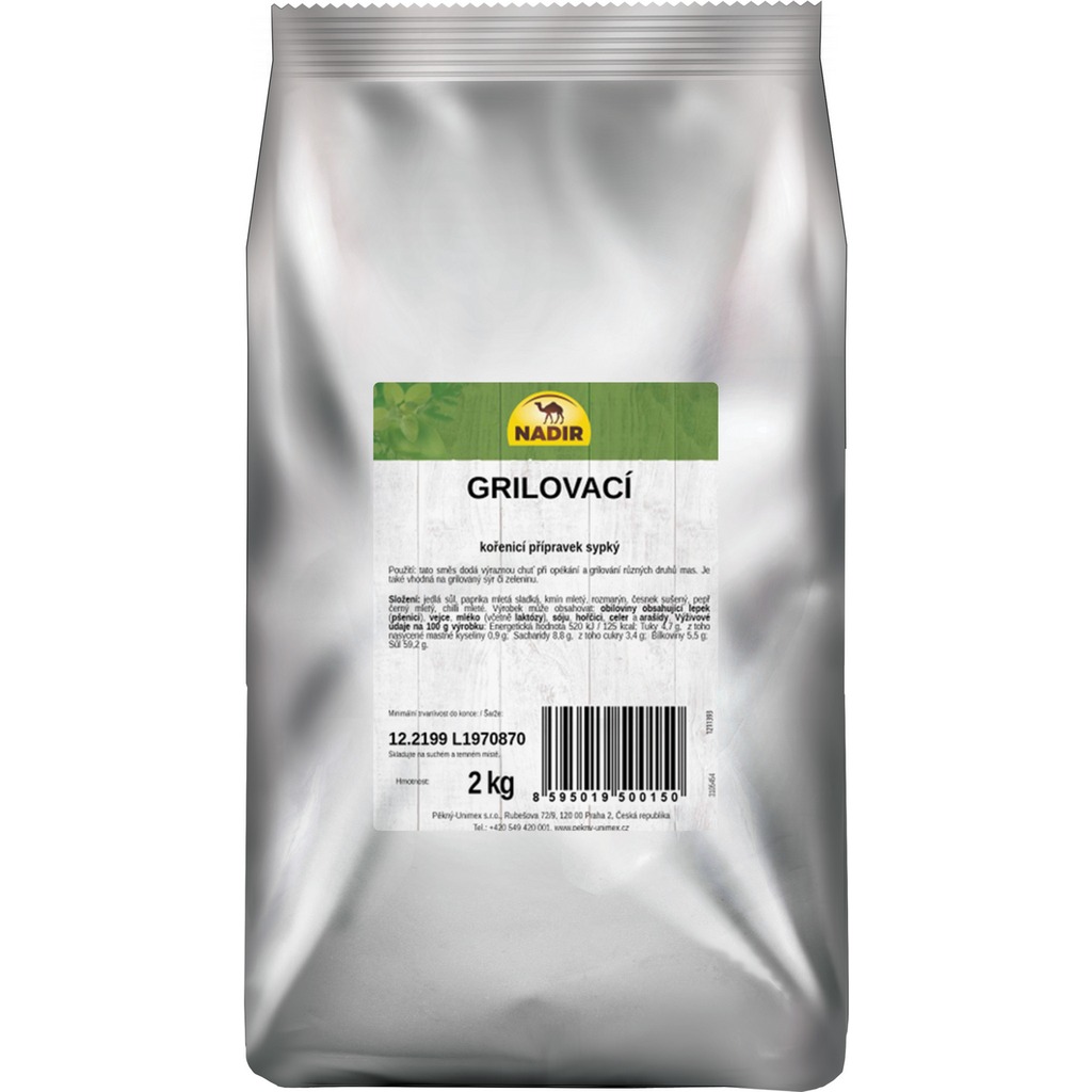 Nadir grilovací koření 2 kg
