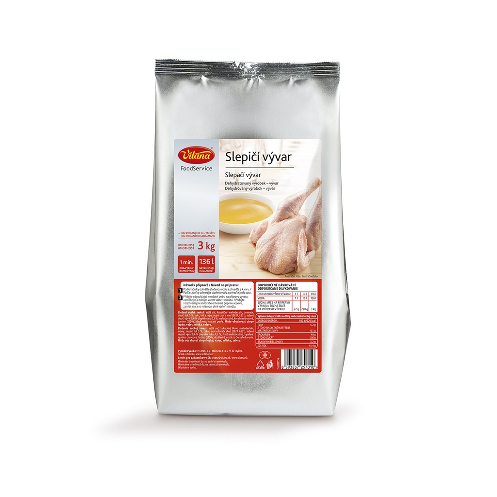Vitana Slepičí vývar 3 kg