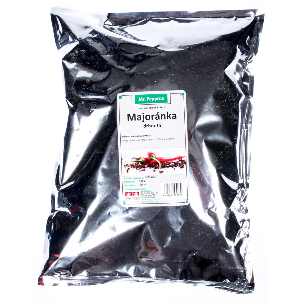 Mr. Pepprna majoránka drhnutá 500 g