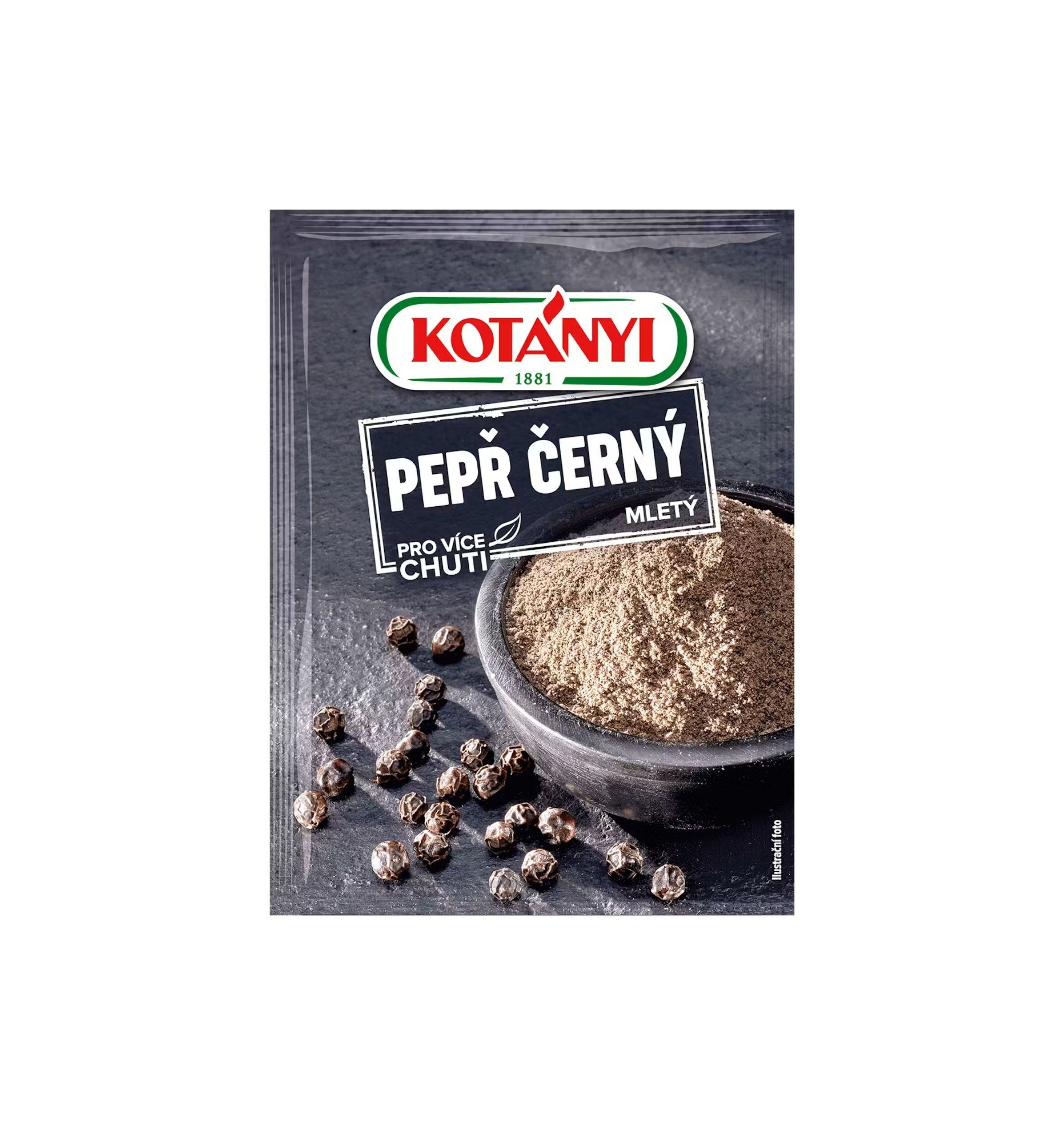 Kotányi Pepř černý mletý 5 × 20 g
