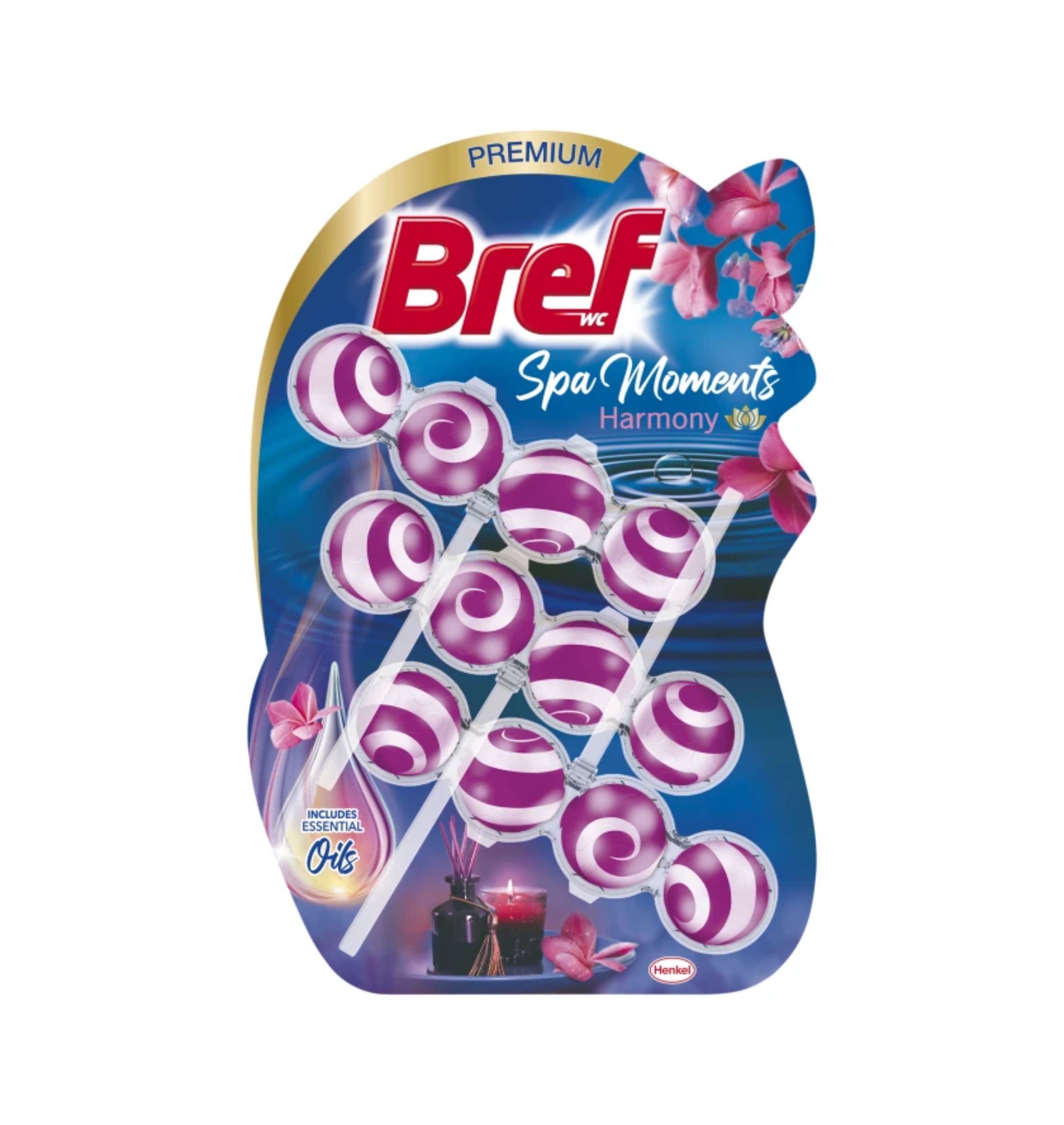 Bref Spa Moments Harmony WC blok 3 × 50 g