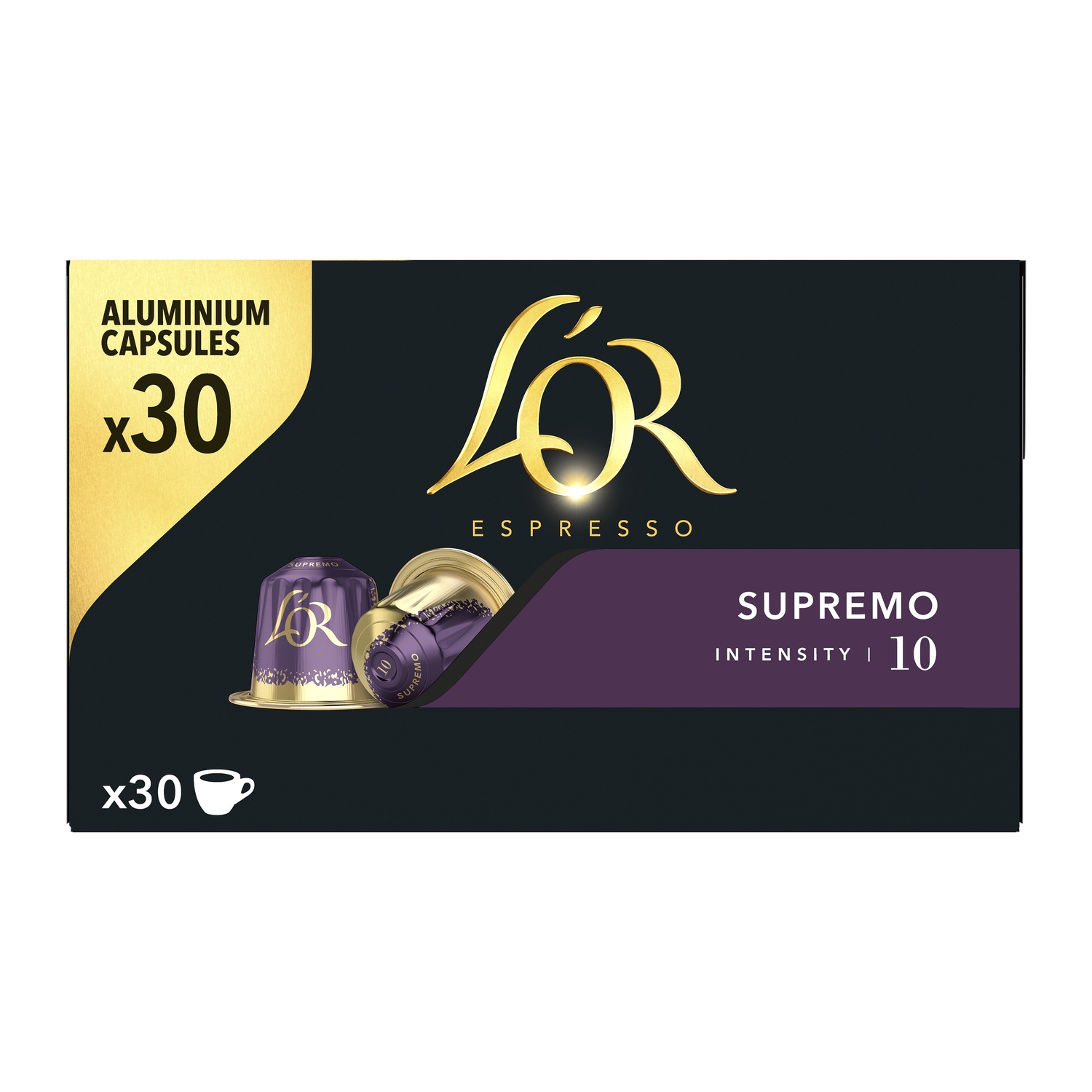 L'OR Espresso Supremo kapsle pro Nespresso 30 ks