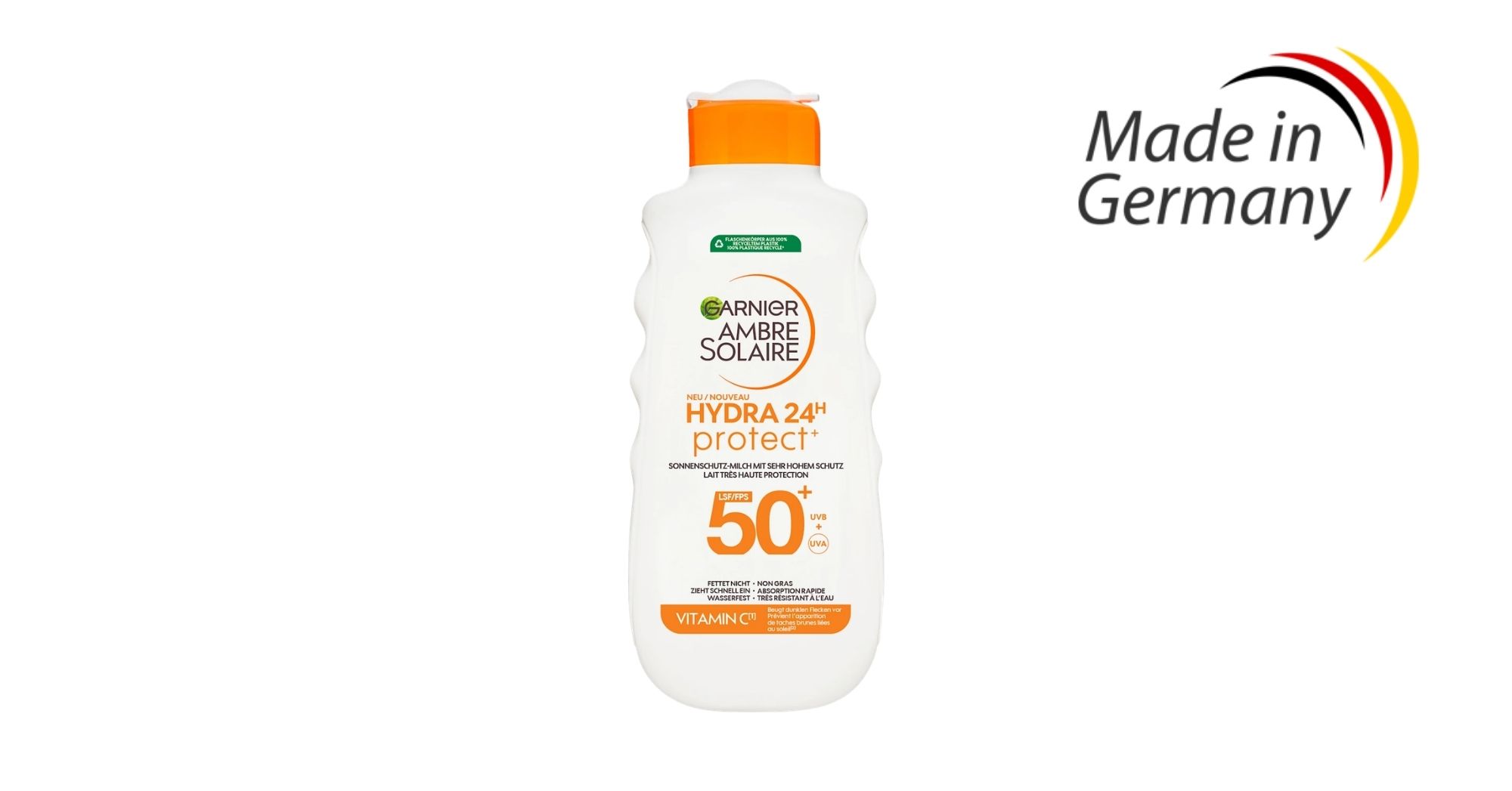 Garnier Ambre Solaire Hydra 24 Protect opalovací mléko SPF 50+ 175 ml