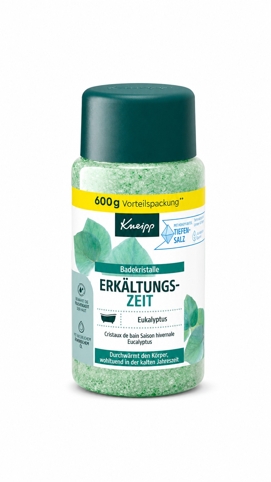 Kneipp Cold Time Eukalyptus sůl do koupele 600 g