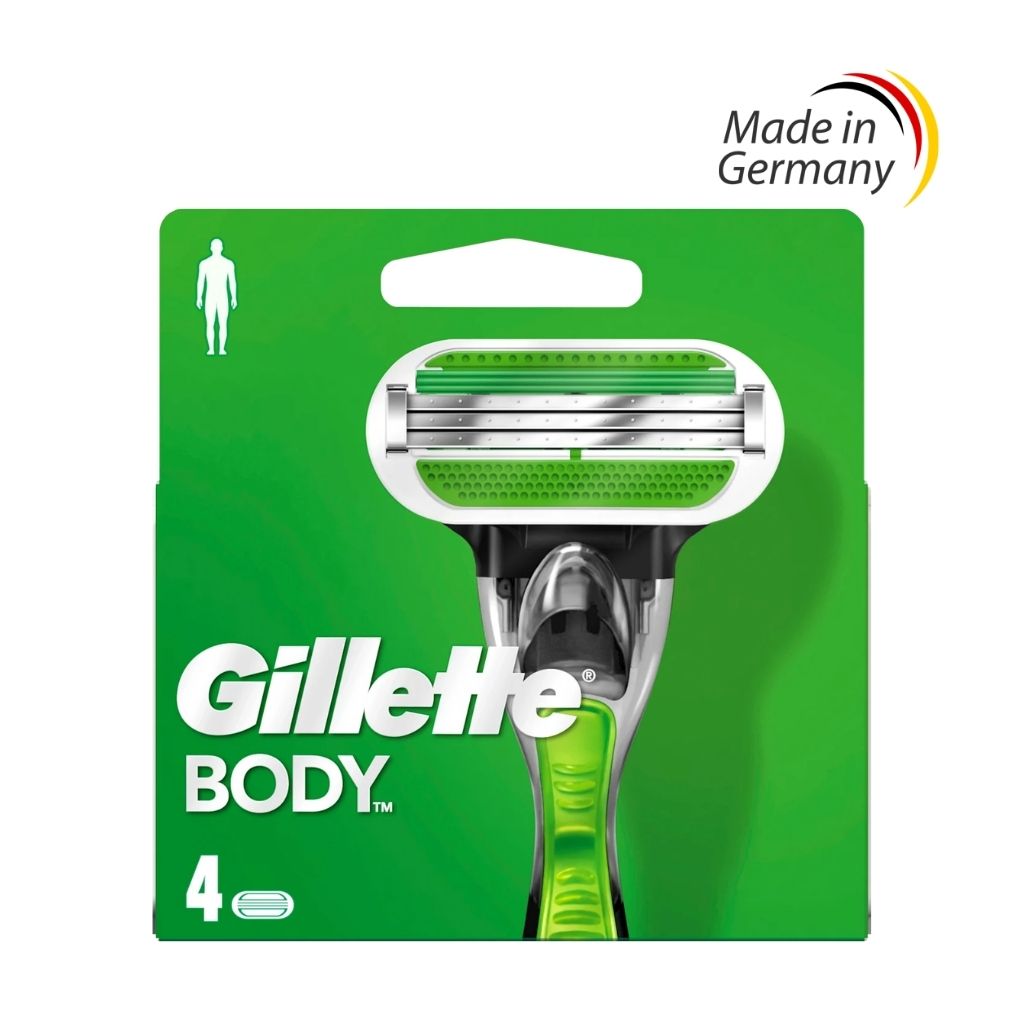 Gillette Body náhradní hlavice 4 ks