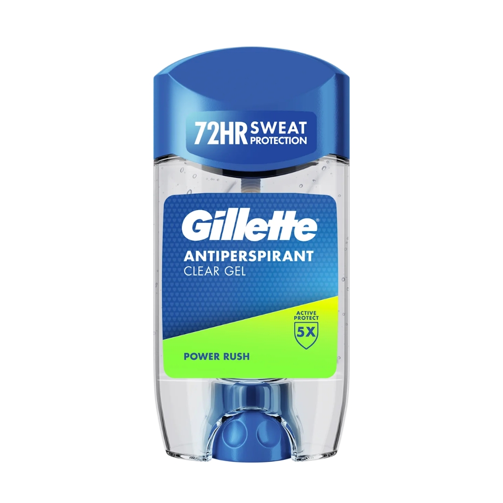Gillette Power Rush gelový antiperspirant 70 ml
