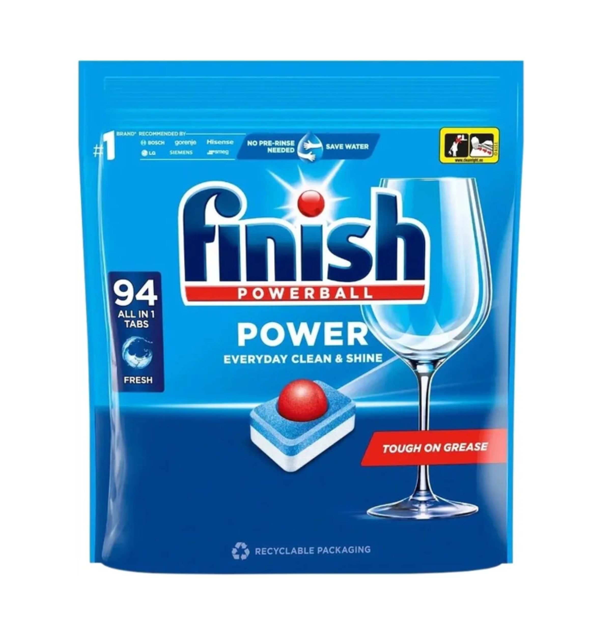 Finish All in 1 Max tablety do myčky 94 ks